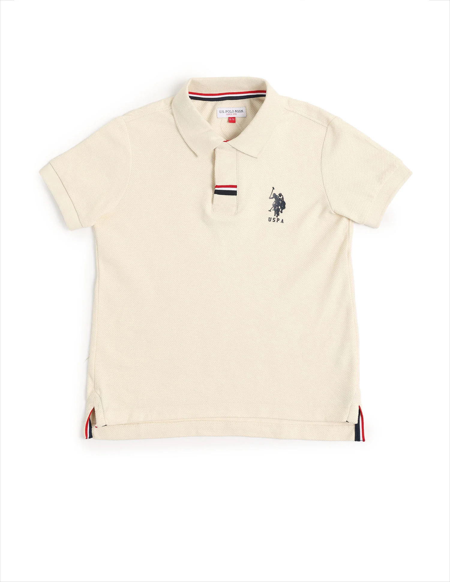 Boys Solid Regular Fit Polo Shirt - Image 6