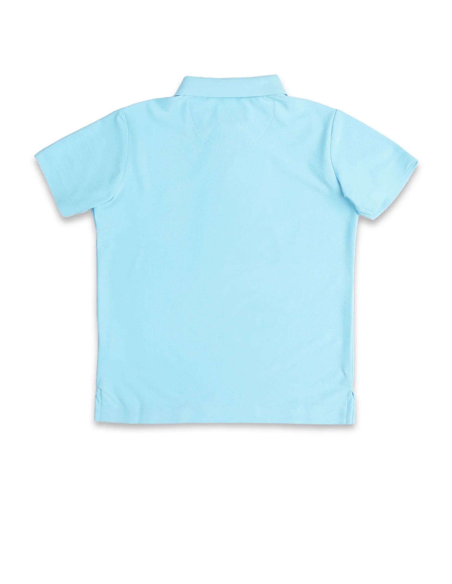Boys Solid Regular Fit Polo Shirt - Image 8