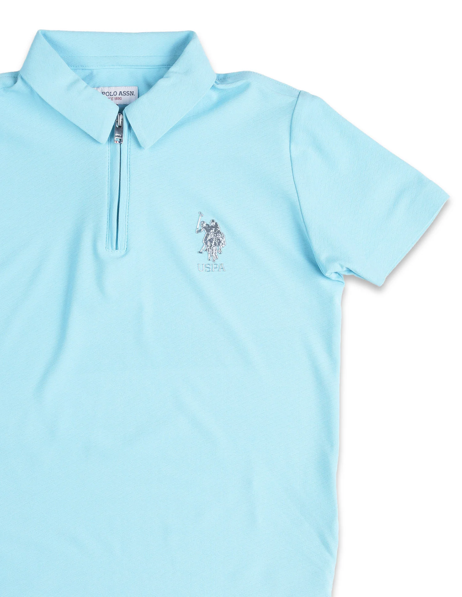 Boys Solid Regular Fit Polo Shirt - Image 9