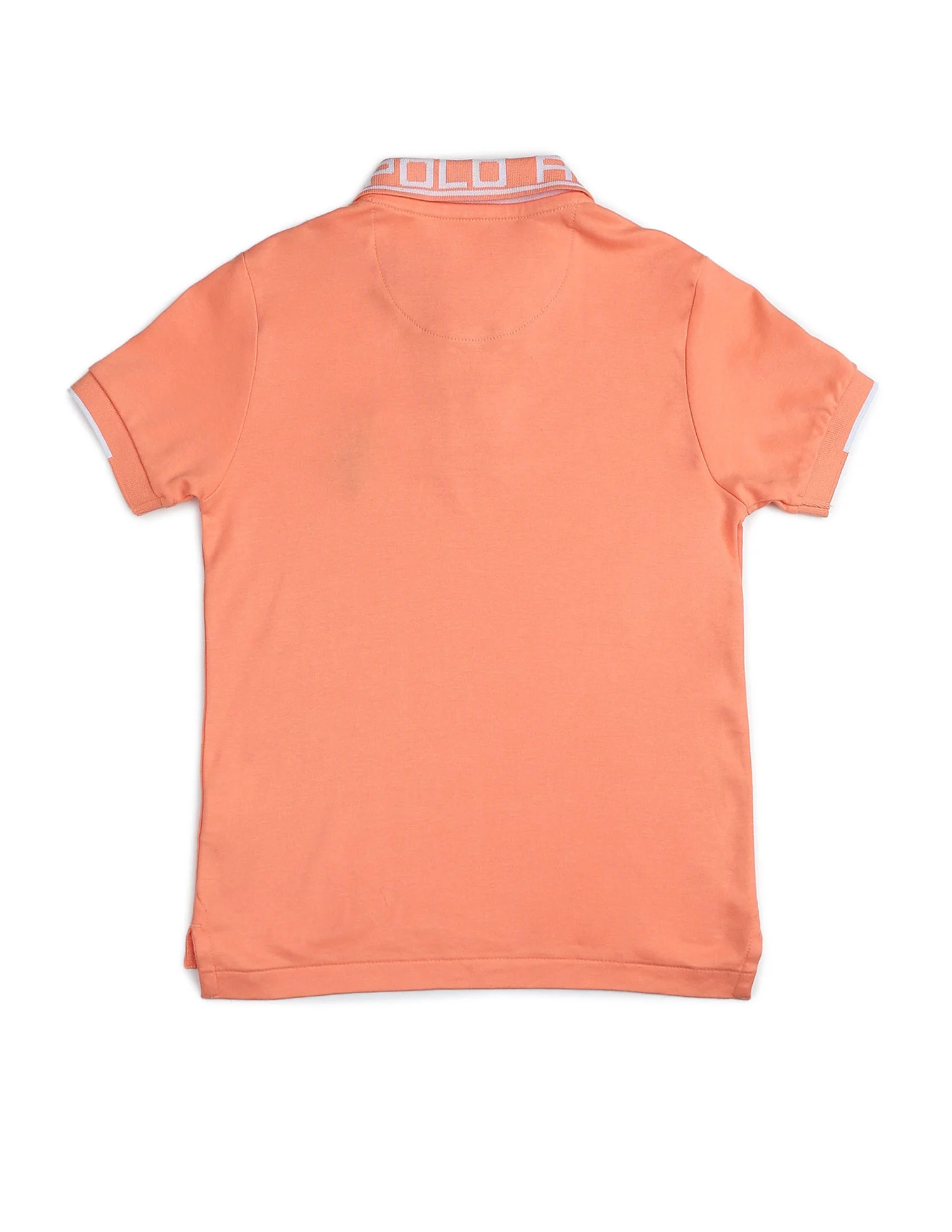 Boys Solid Regular Fit Polo Shirt - Image 8