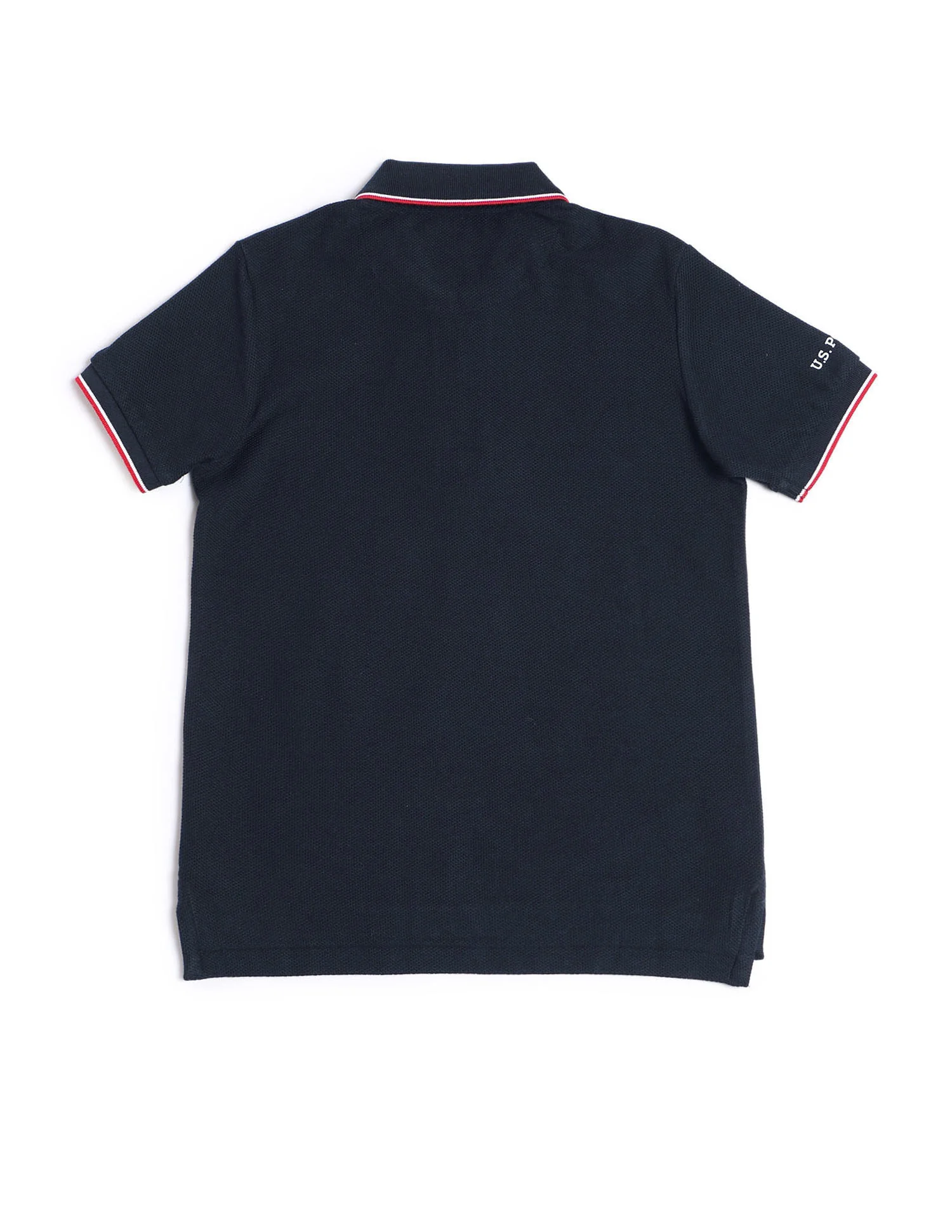 Boys Solid Regular Fit Polo Shirt - Image 6