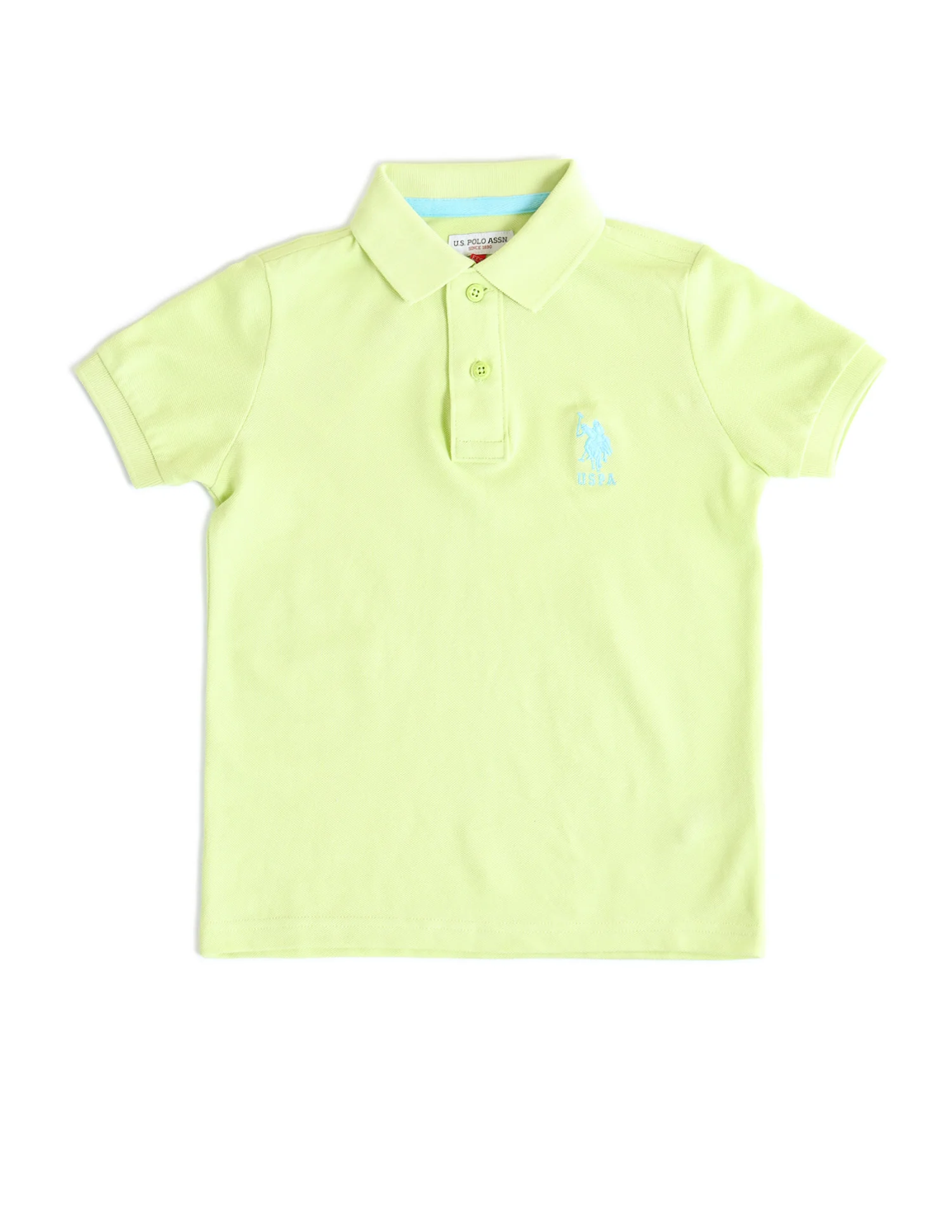 Boys Solid Regular Fit Polo Shirts - Image 5