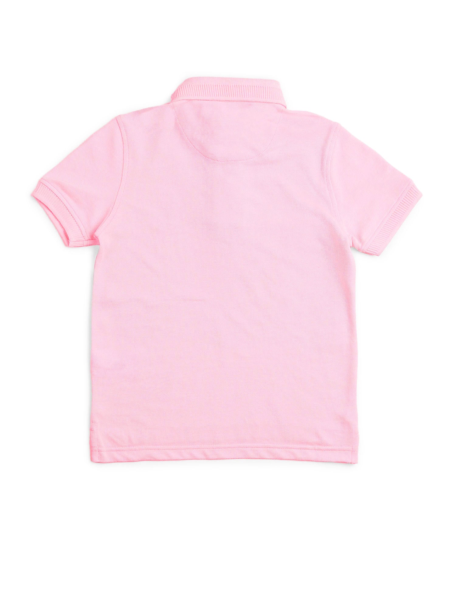 Boys Solid Regular Fit Polo Shirt - Image 7