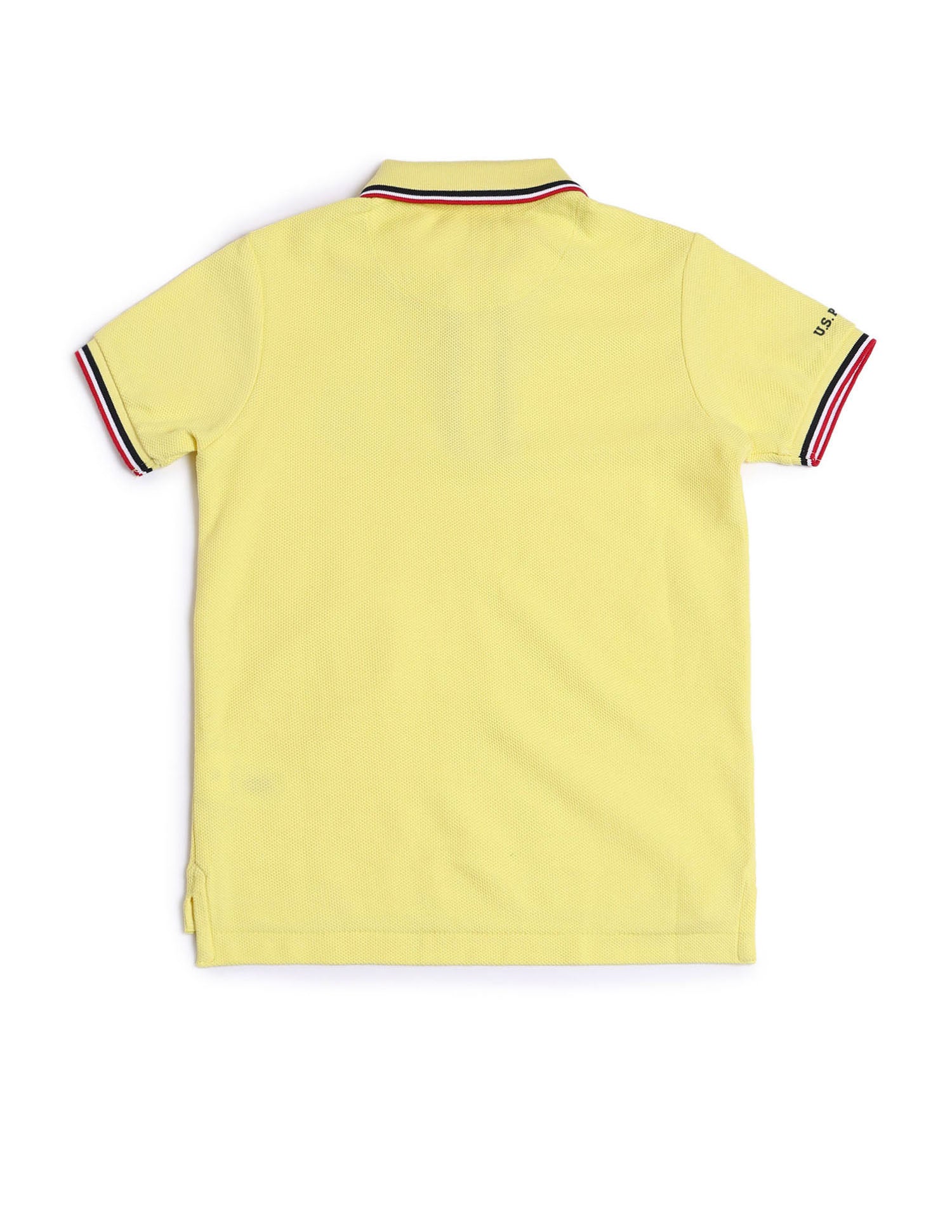 Boys Solid Regular Fit Polo Shirt - Image 6