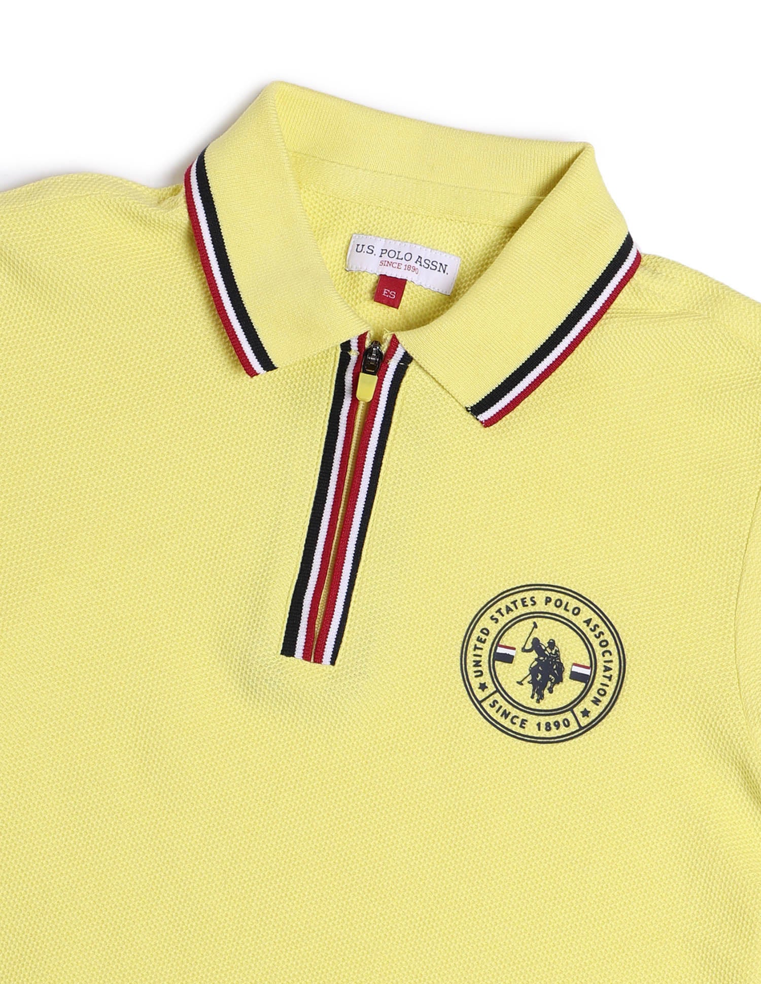 Boys Solid Regular Fit Polo Shirt - Image 7