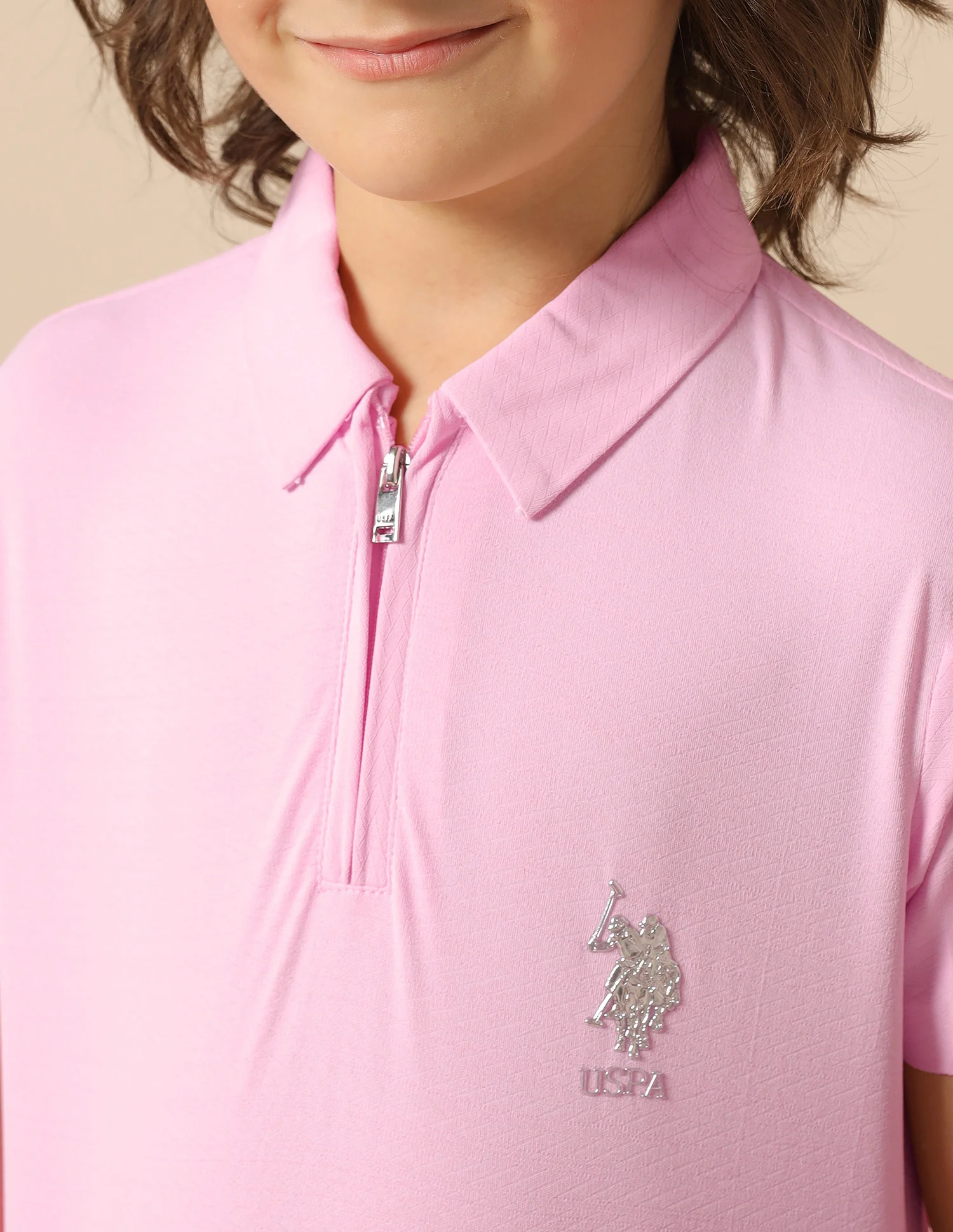 Boys Solid Regular Fit Polo Shirt - Image 6