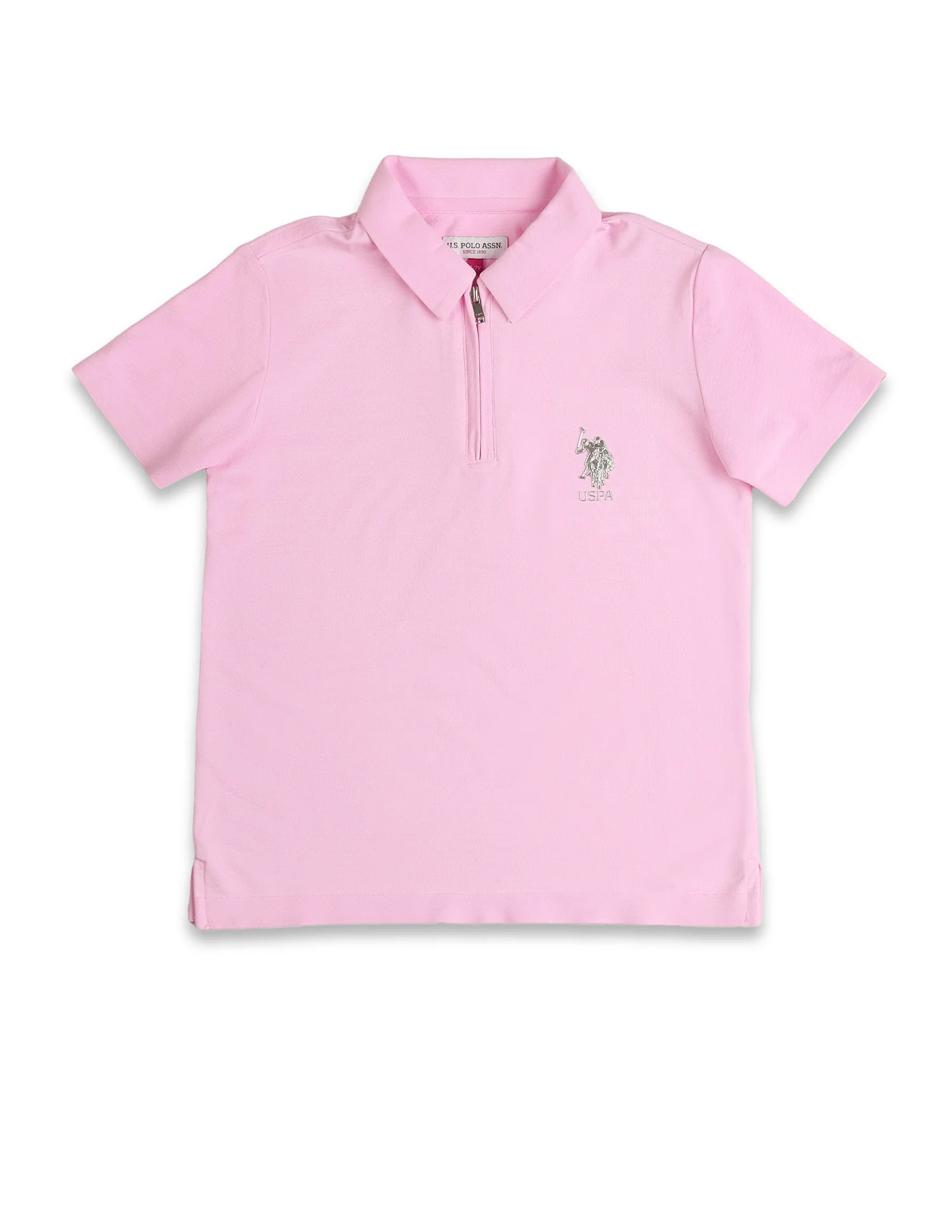 Boys Solid Regular Fit Polo Shirt - Image 7