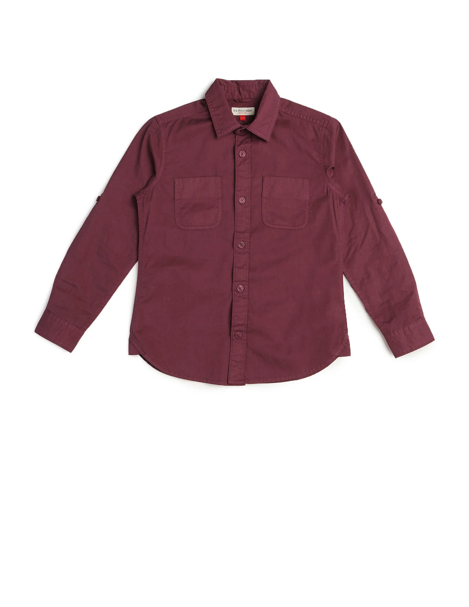 Boys Solid Regular Fit Shirt - Image 7