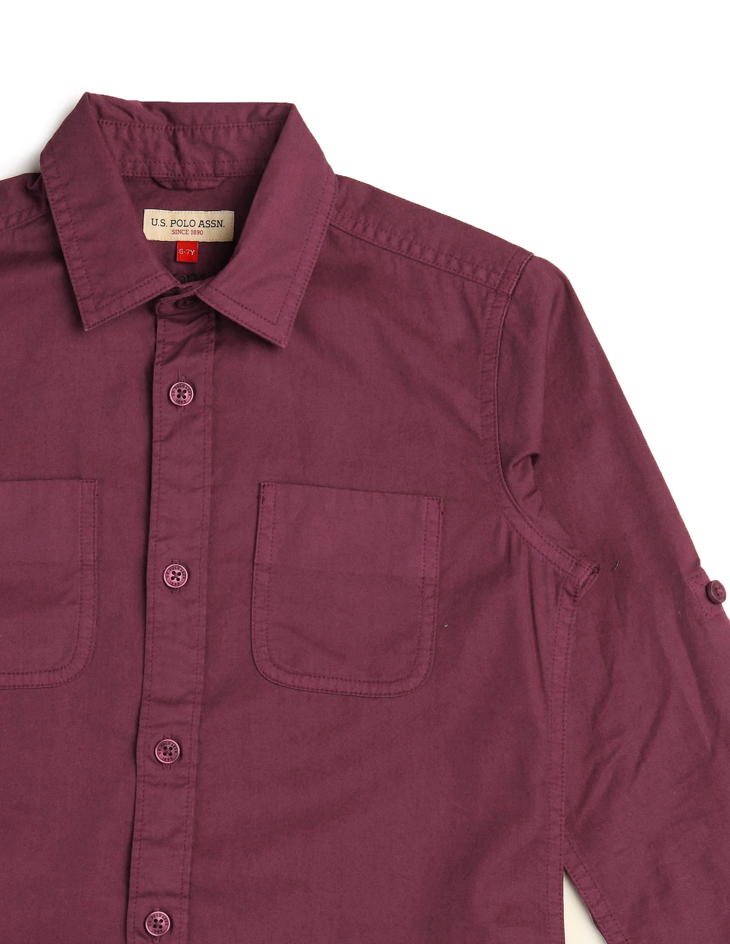 Boys Solid Regular Fit Shirt - Image 9