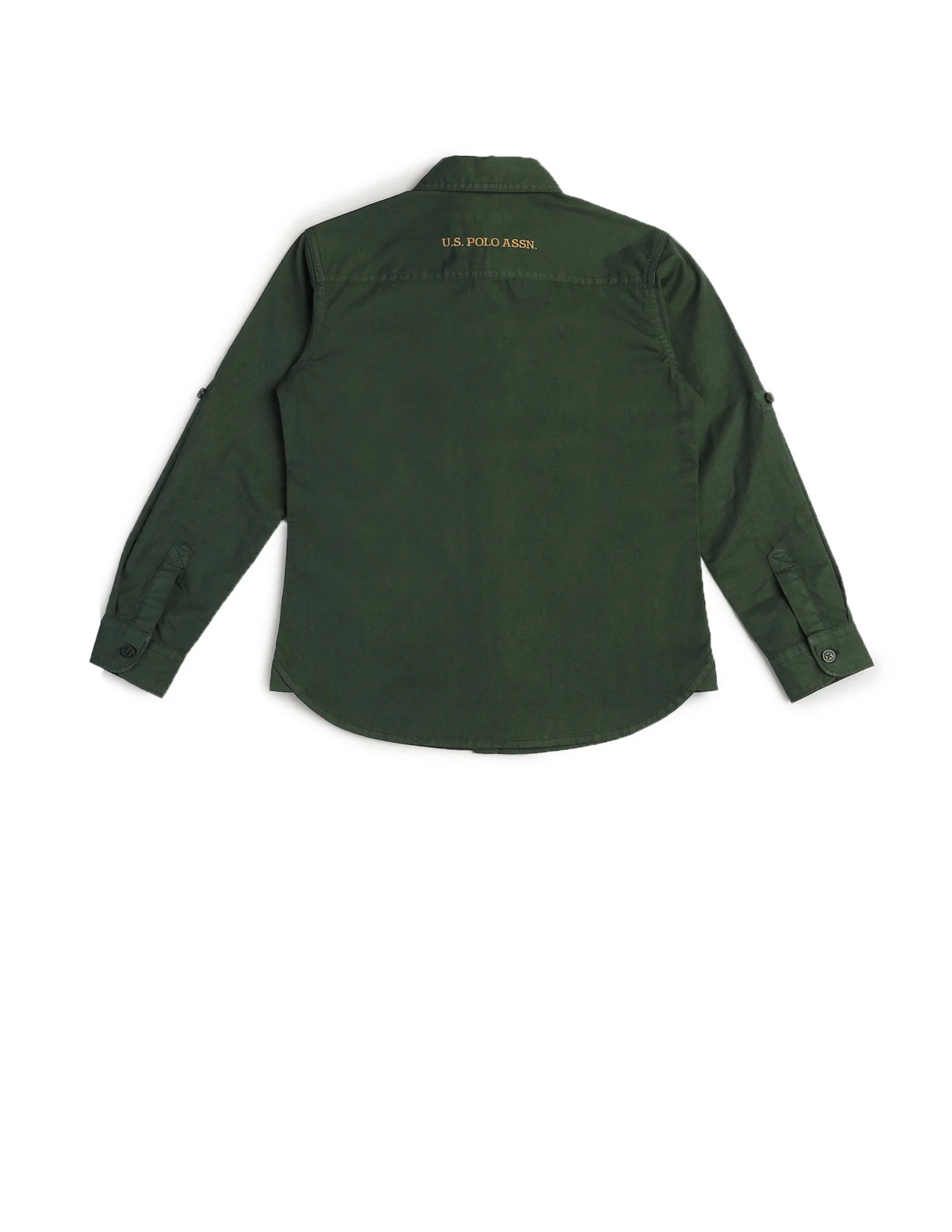 Boys Solid Regular Fit Shirt - Image 8