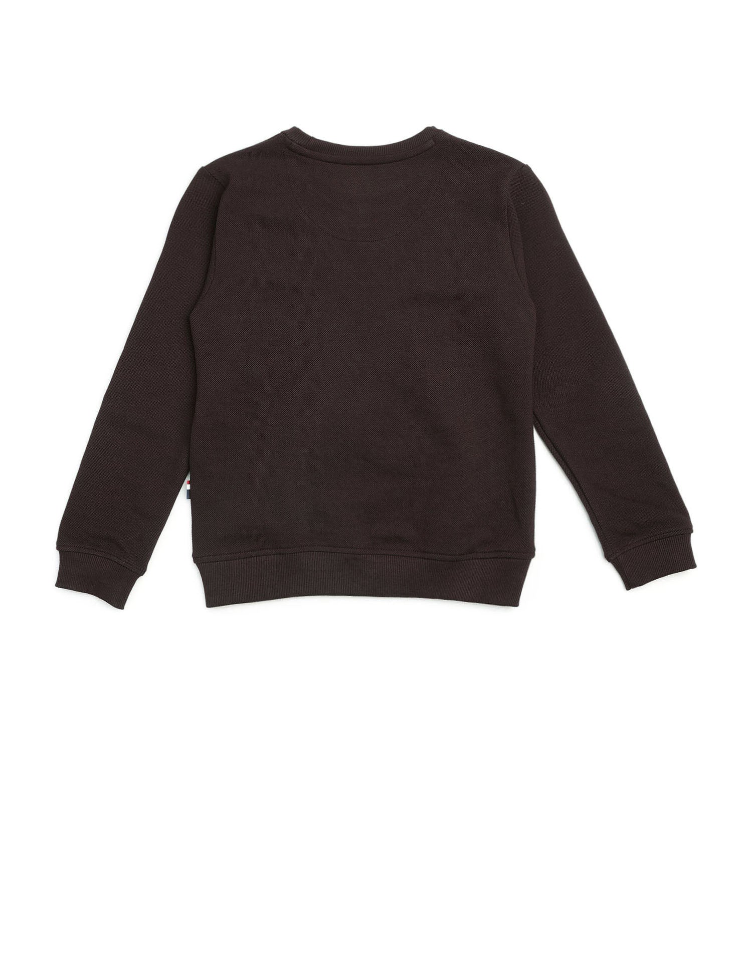 Boys Solid Regular Fit Sweatshirt - Image 8