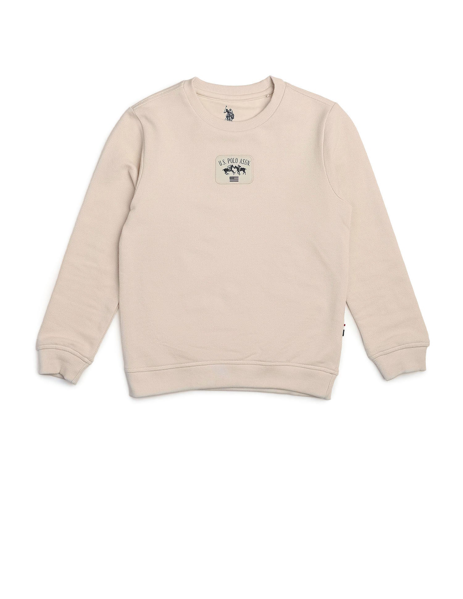 Boys Solid Regular Fit Sweatshirt - Image 7