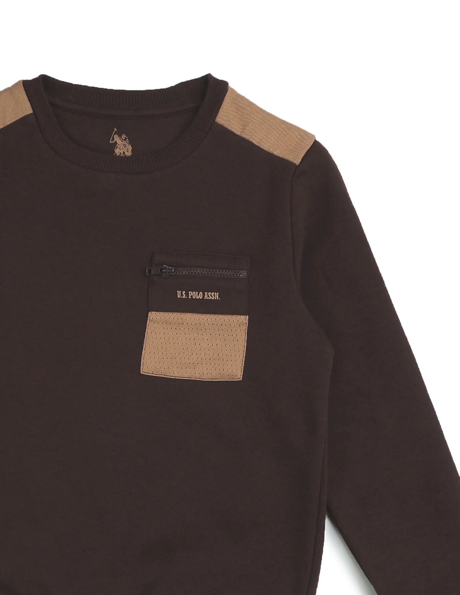 Boys Solid Regular Fit Sweatshirt - Image 9