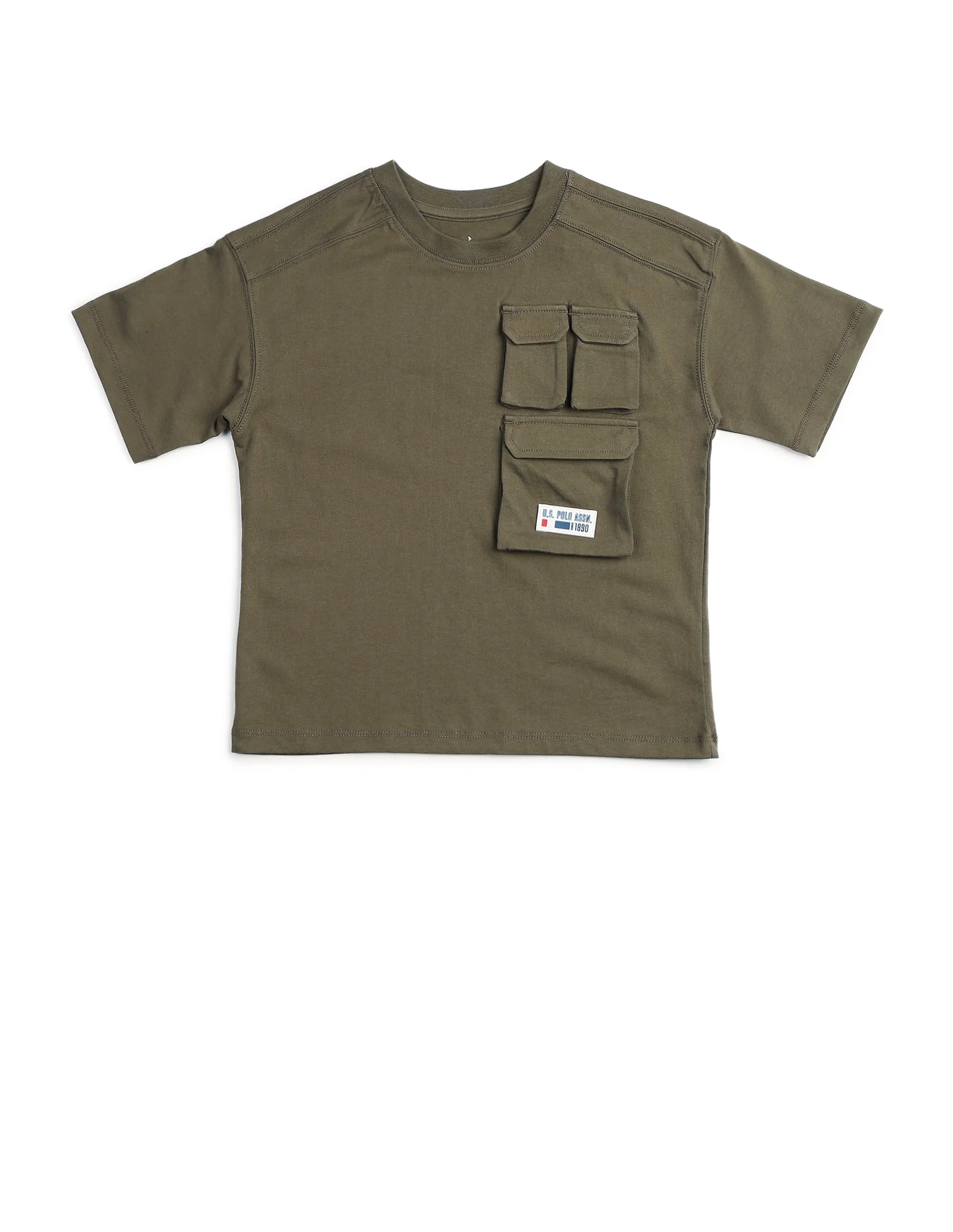 Boys Solid Regular Fit T-Shirt - Image 6