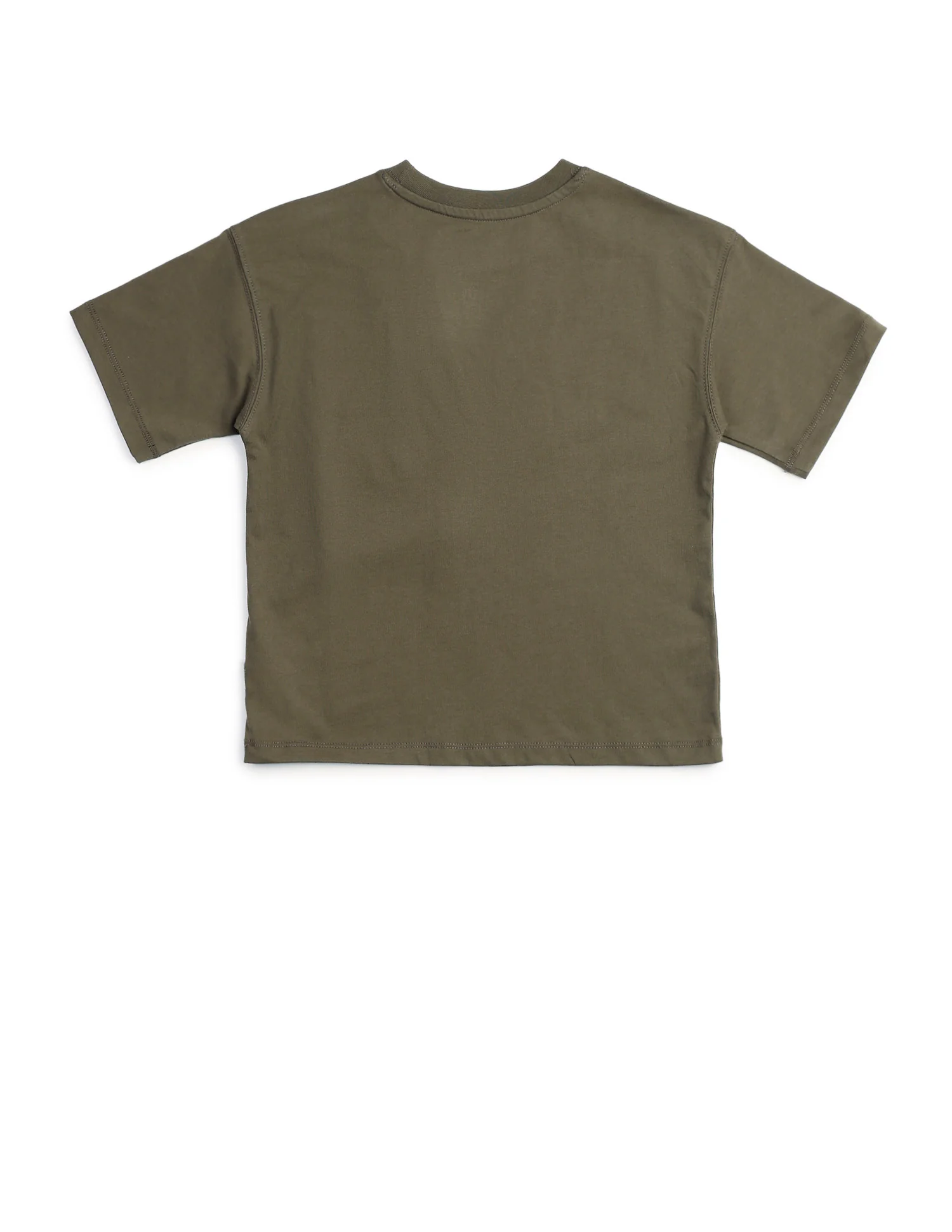 Boys Solid Regular Fit T-Shirt - Image 7