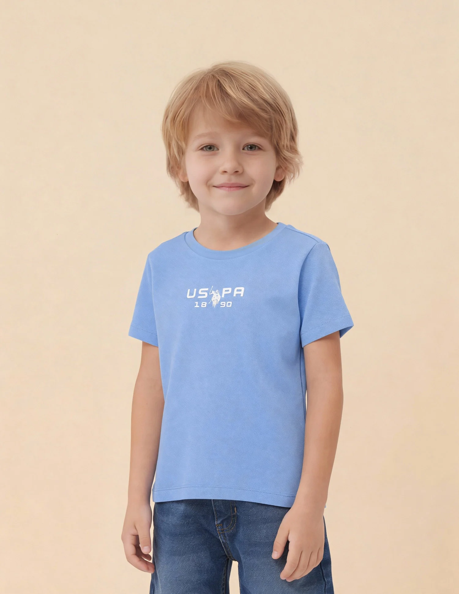 Boys Solid Regular Fit T-Shirt - Image 4