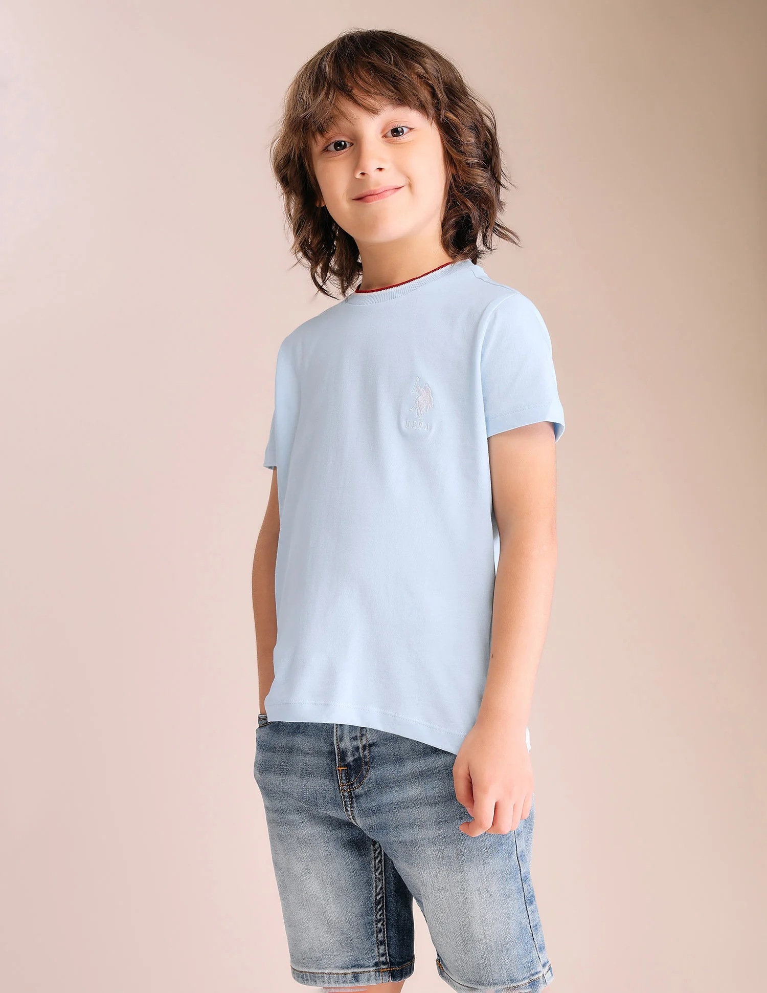 Boys Solid Regular Fit T-Shirt - Pack Of 2 - Image 6