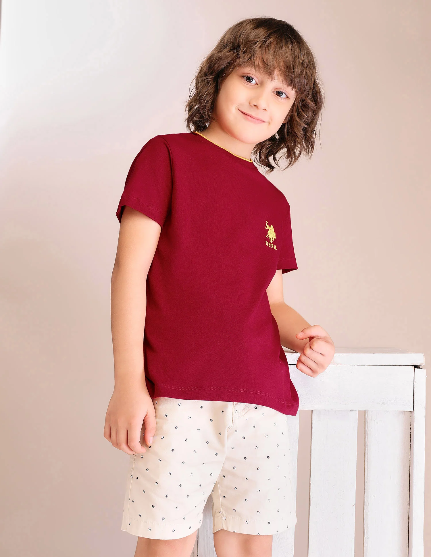 Boys Solid Regular Fit T-Shirt - Pack Of 2 - Image 3