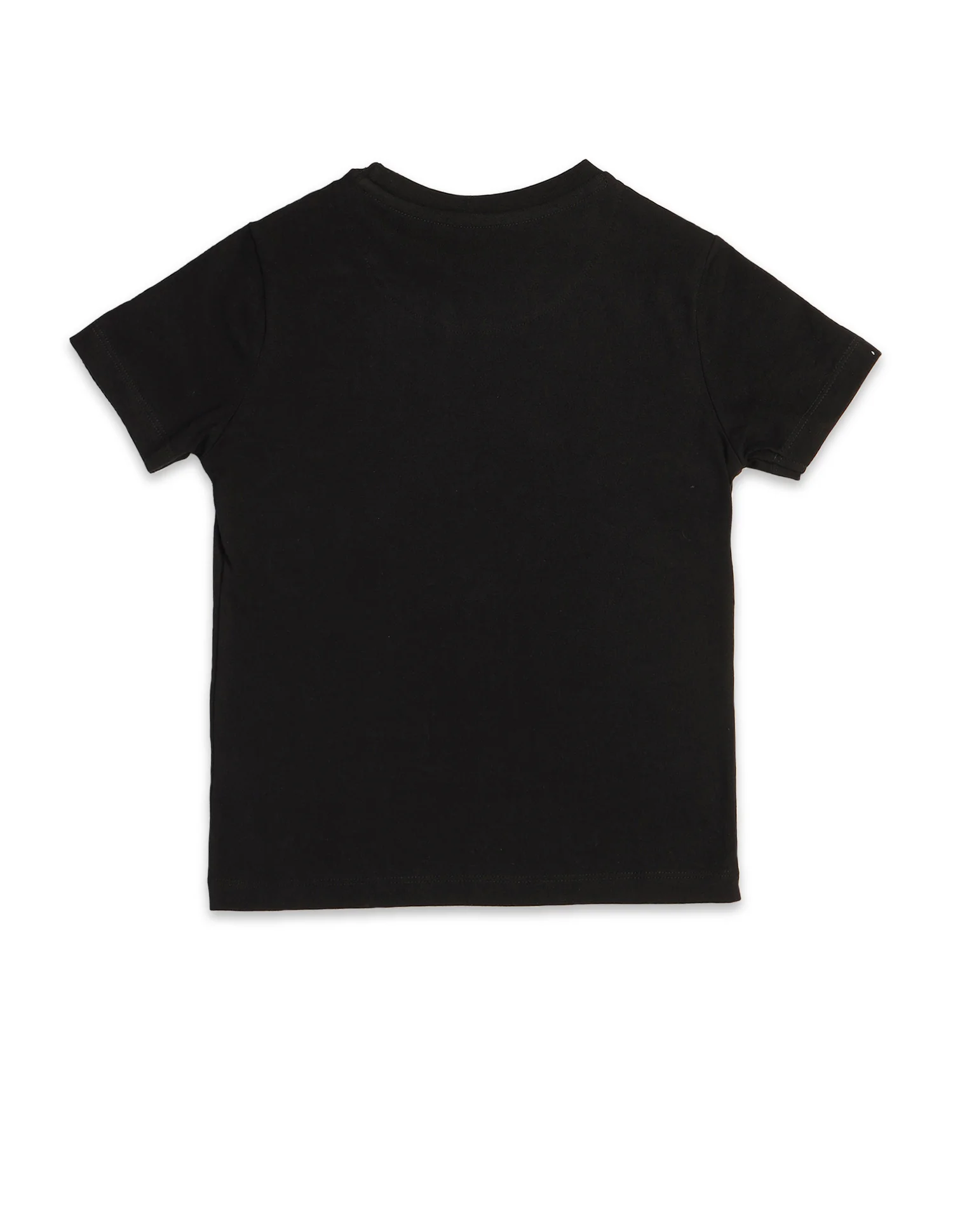Boys Solid Regular Fit T-Shirt - Image 8