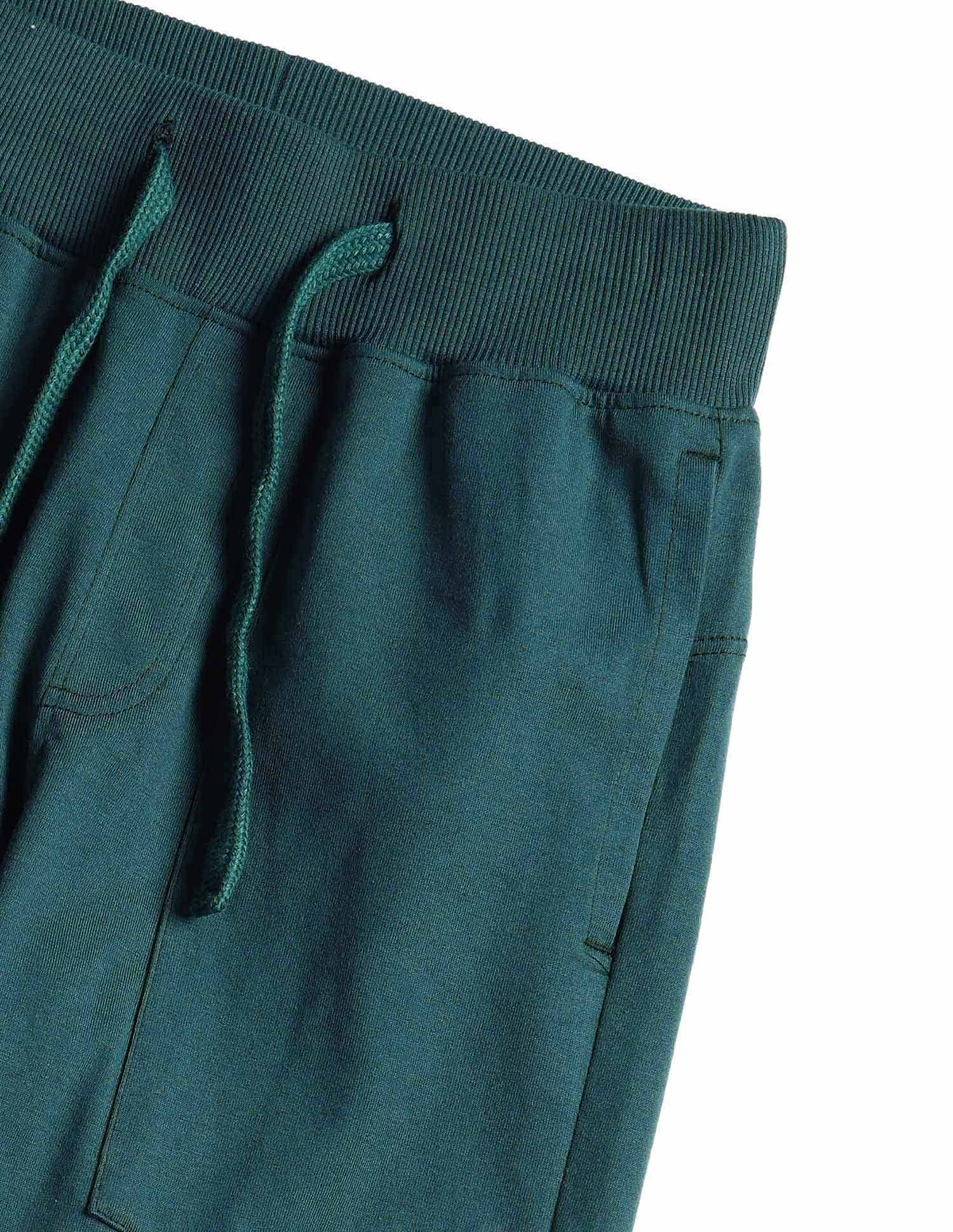 Boys Solid Regular Fit Track Pants - Image 7