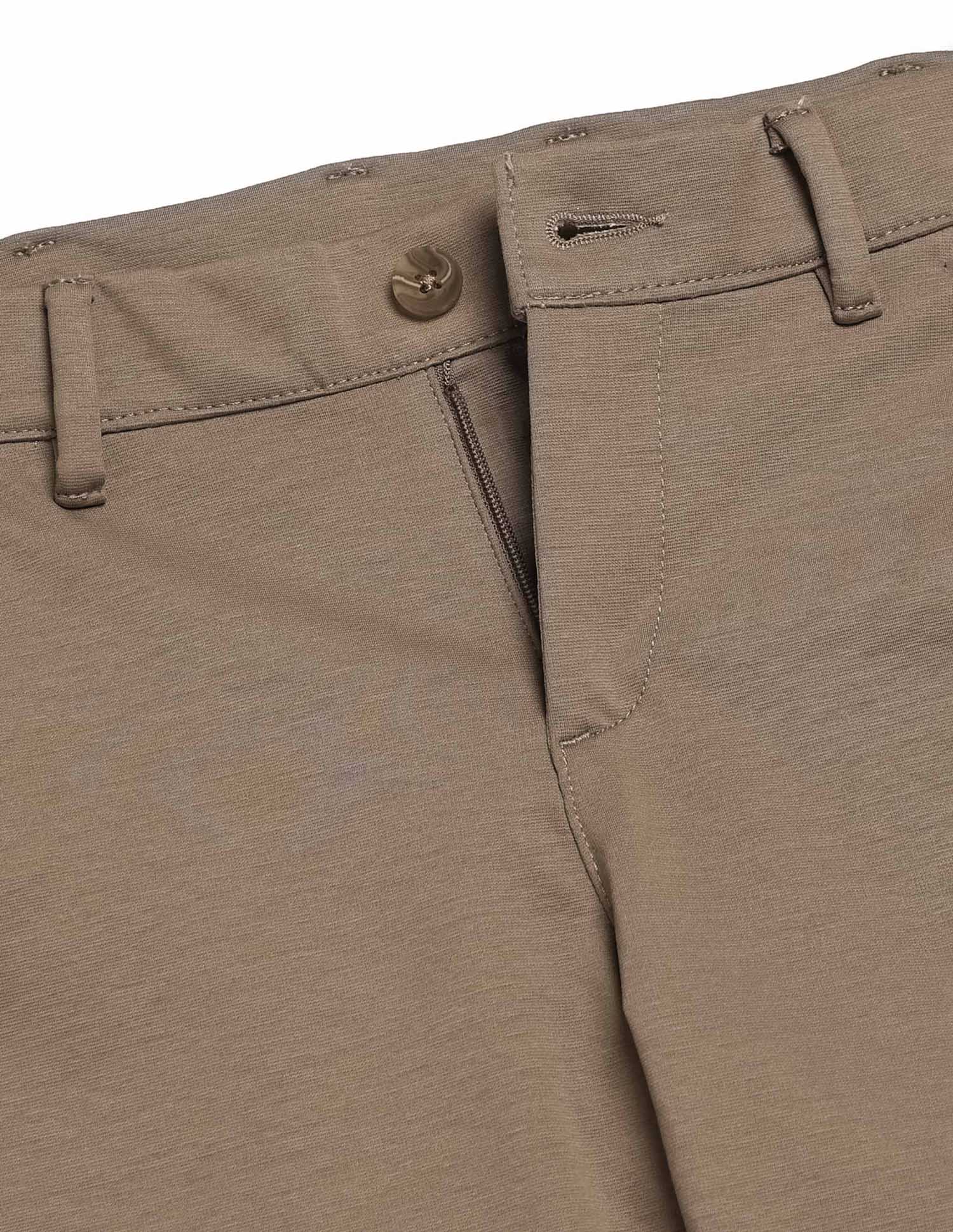 Boys Solid Slim Fit Trousers - Image 10