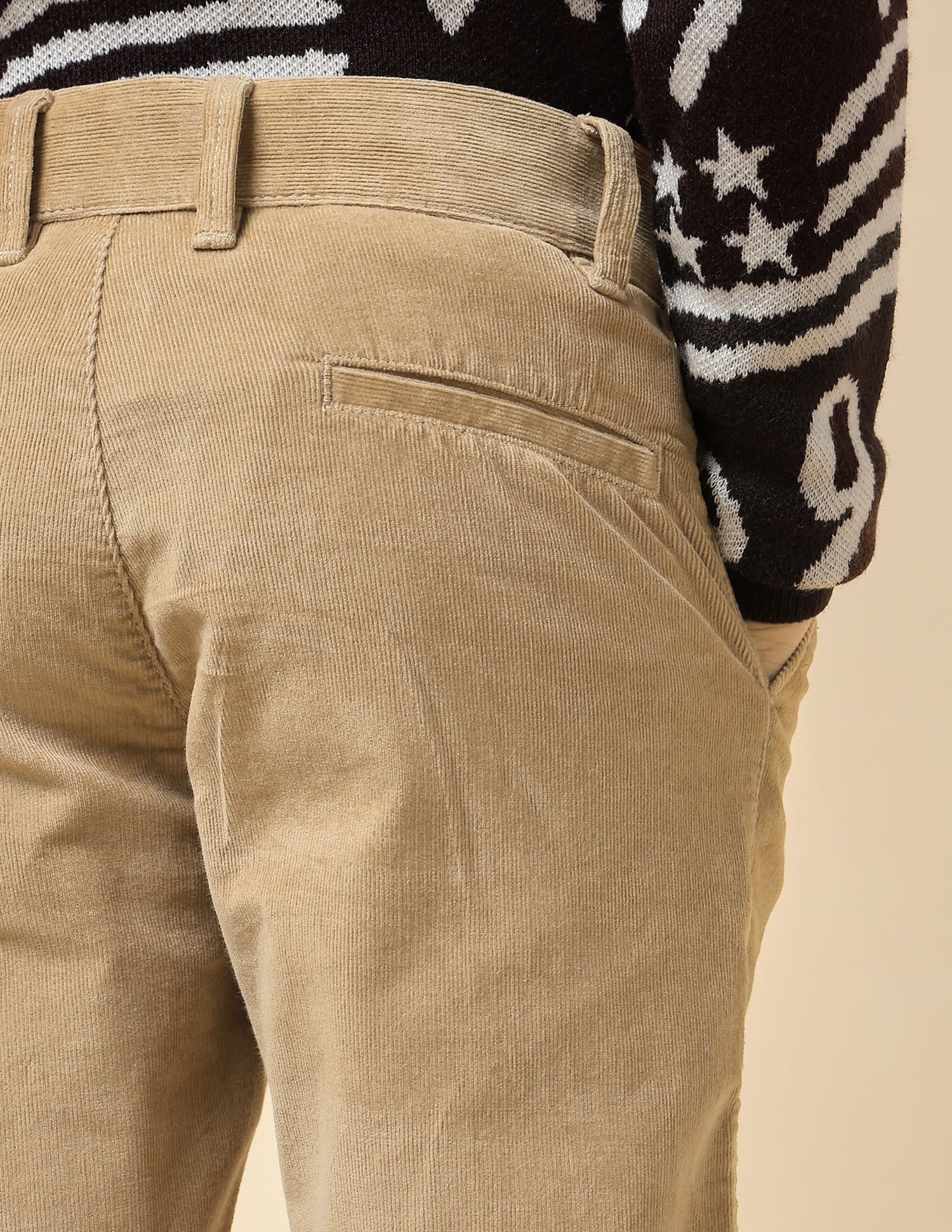 Boys Solid Slim Fit Trousers - Image 8