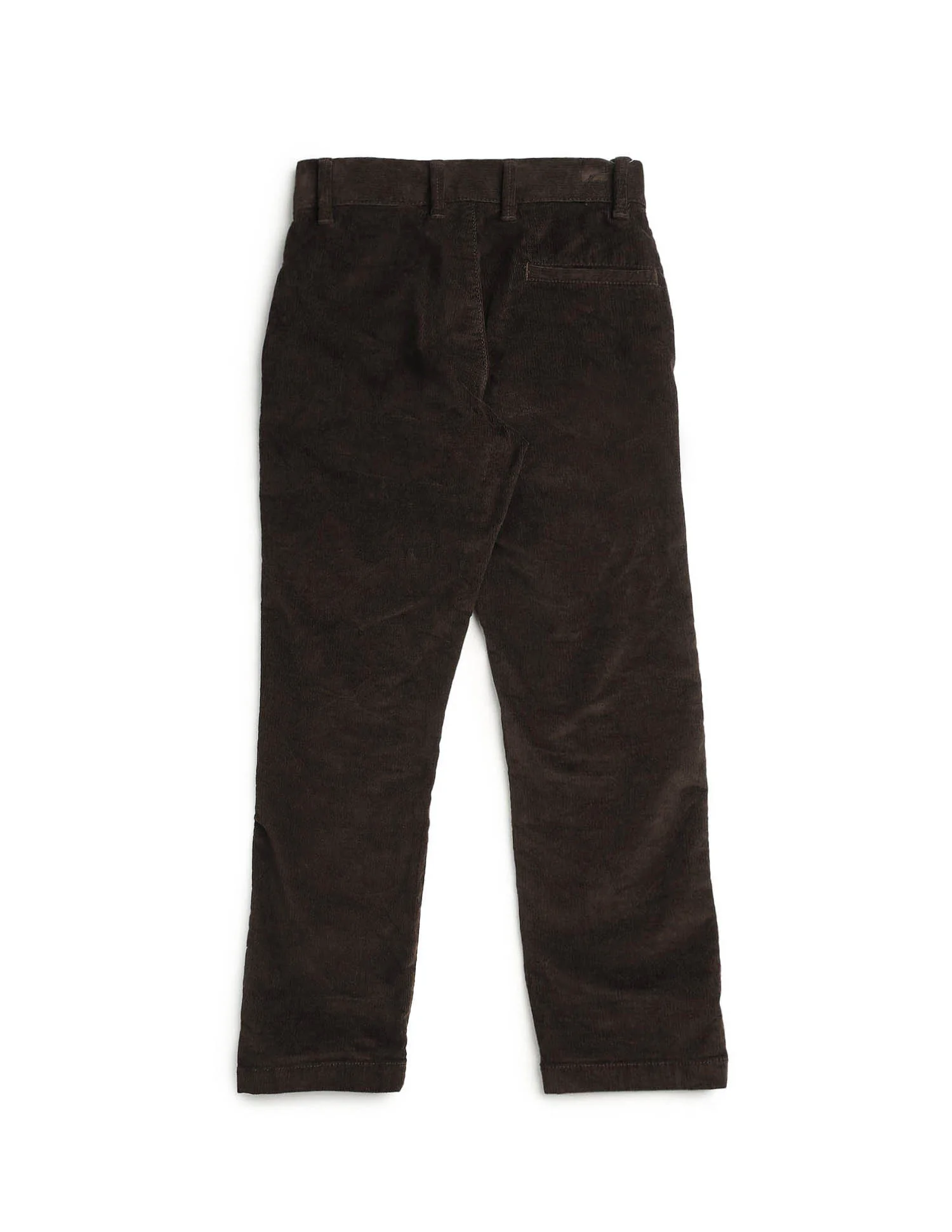 Boys Solid Slim Fit Trousers - Image 10
