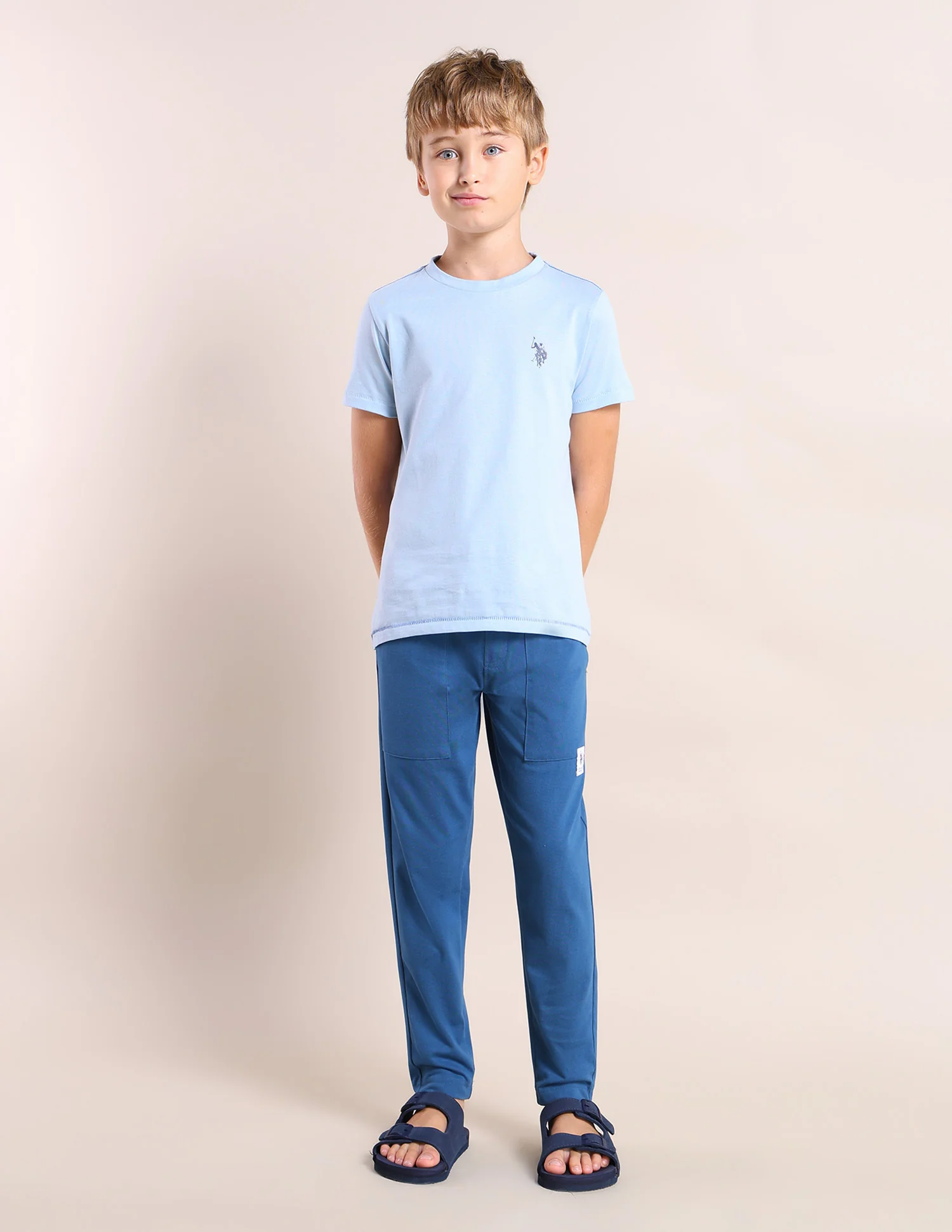 Boys Comfort Fit Solid T-Shirt - Pack Of 2 - Image 4