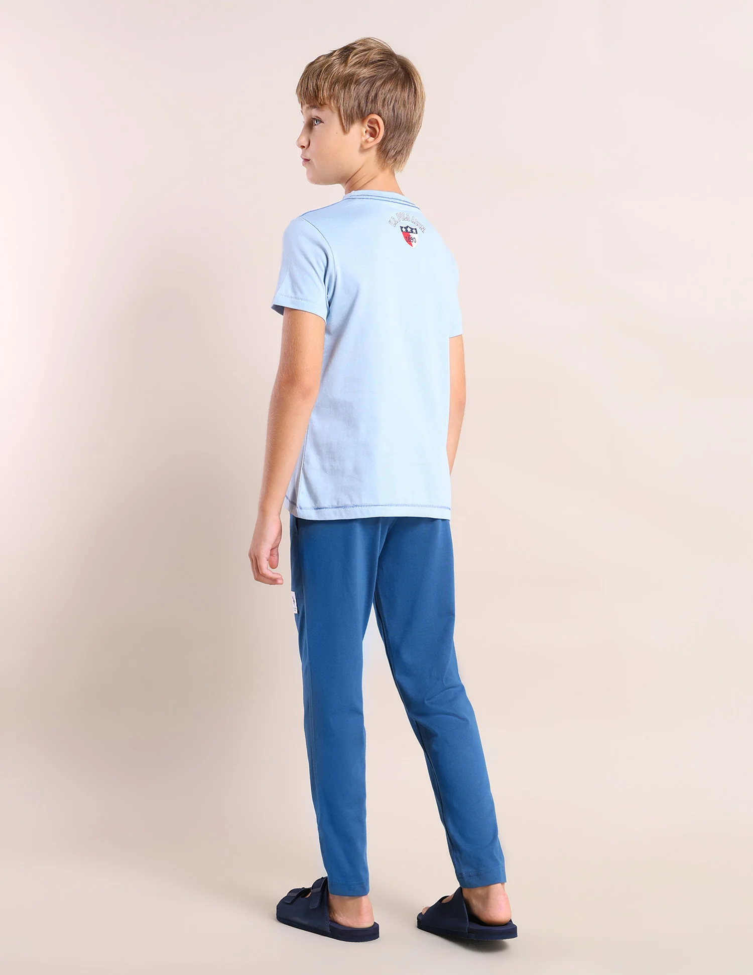 Boys Comfort Fit Solid T-Shirt - Pack Of 2 - Image 5