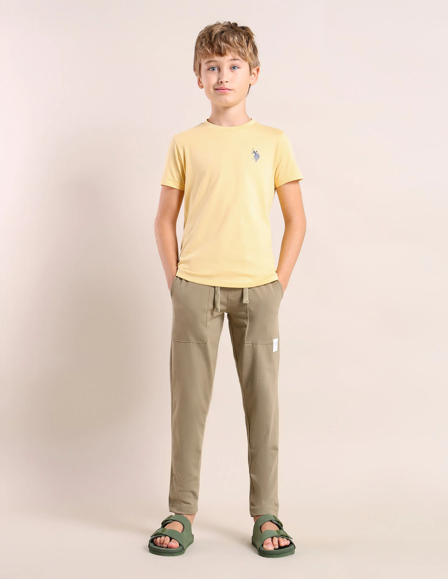 Boys Comfort Fit Solid T-Shirt - Pack Of 2 - Image 6