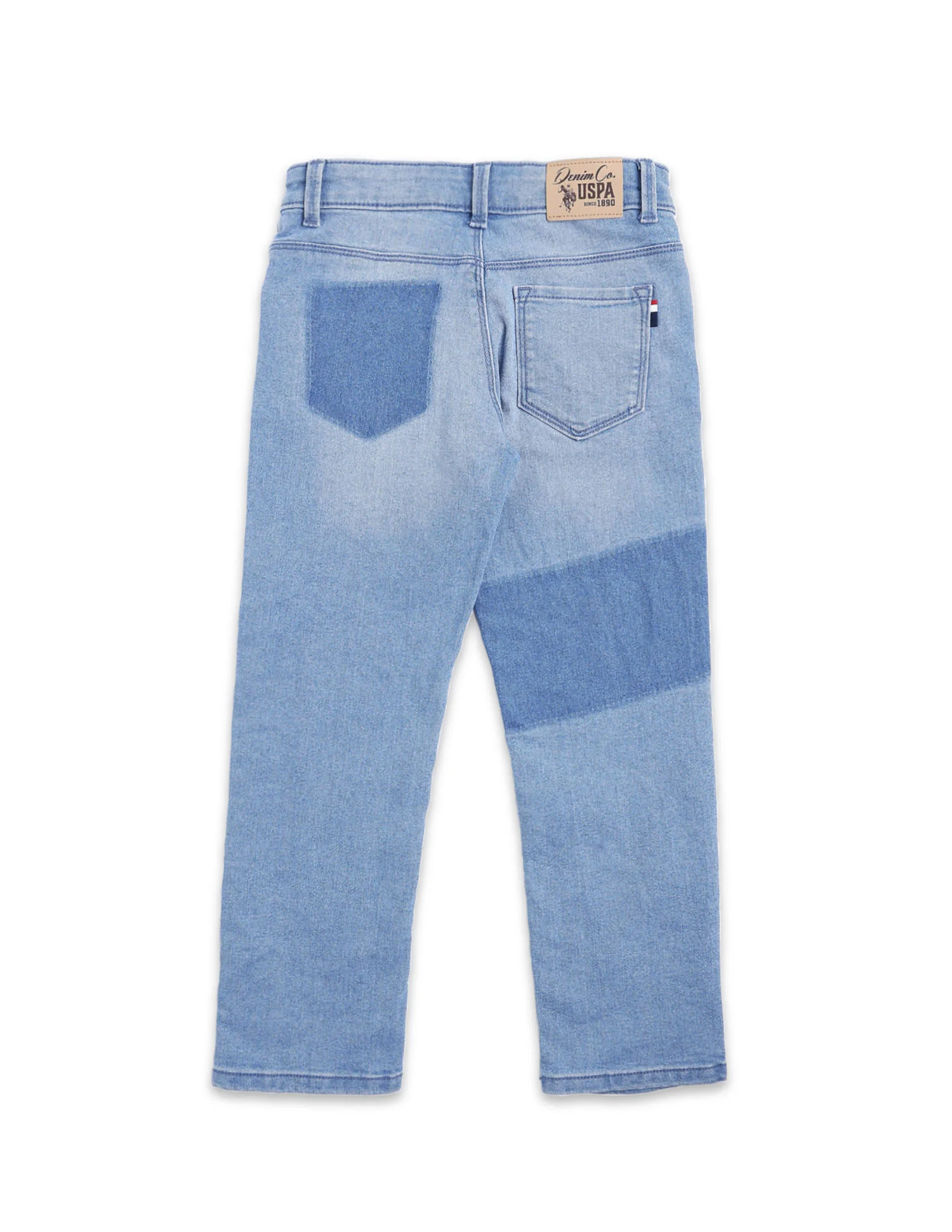 Boys Stone Washed Relaxed Fit Jeans - Image 10