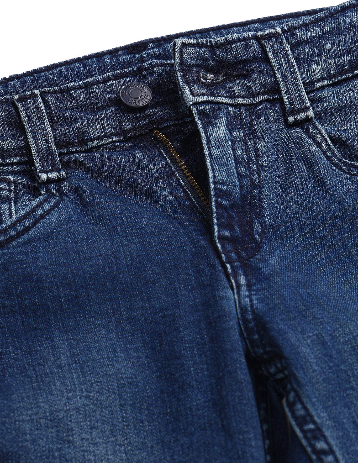 Boys Stone Washed Relaxed Fit Jeans - Image 2