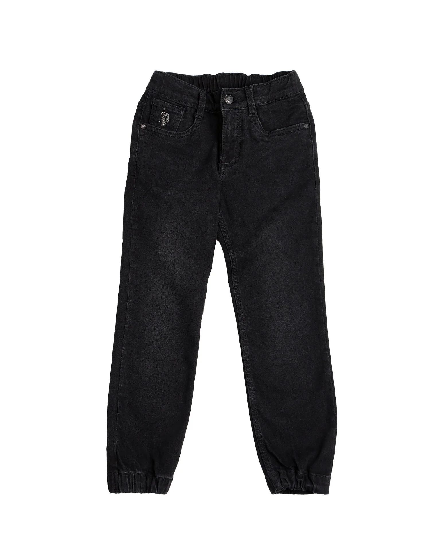 Boys Stone Washed Relaxed Fit Jeans - Image 8