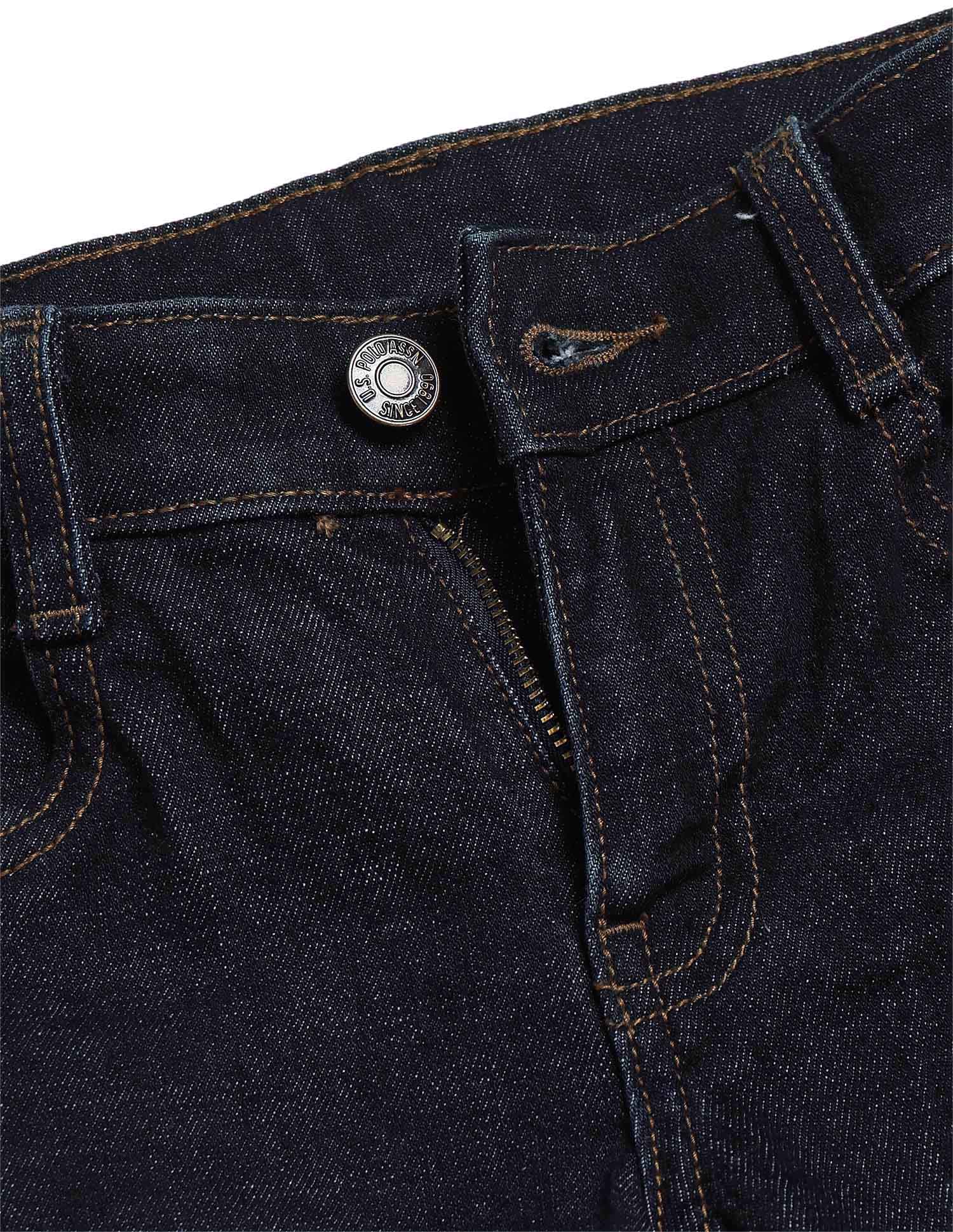 Boys Stone Washed Relaxed Fit Jeans - Image 2