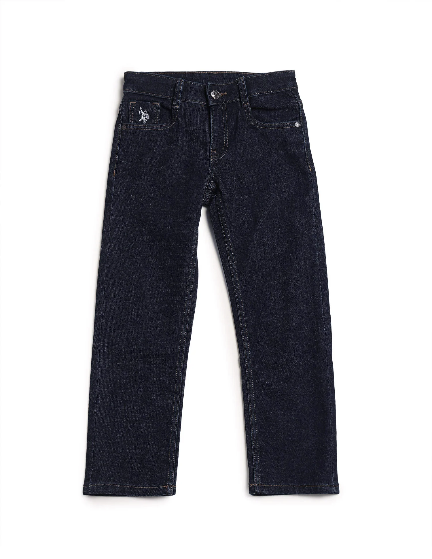 Boys Stone Washed Relaxed Fit Jeans - Image 8