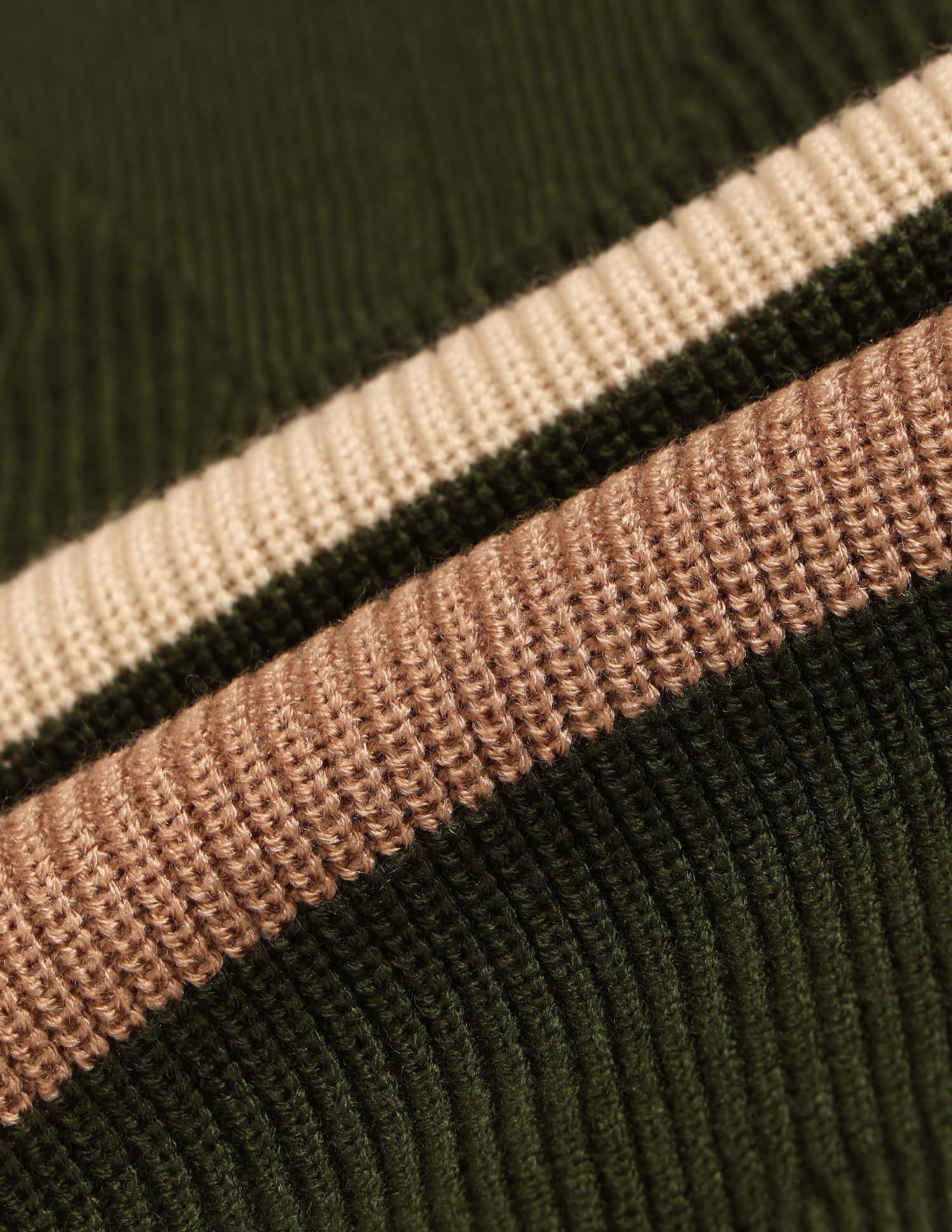 Boys Striped Regular Fit Sweater - Image 2