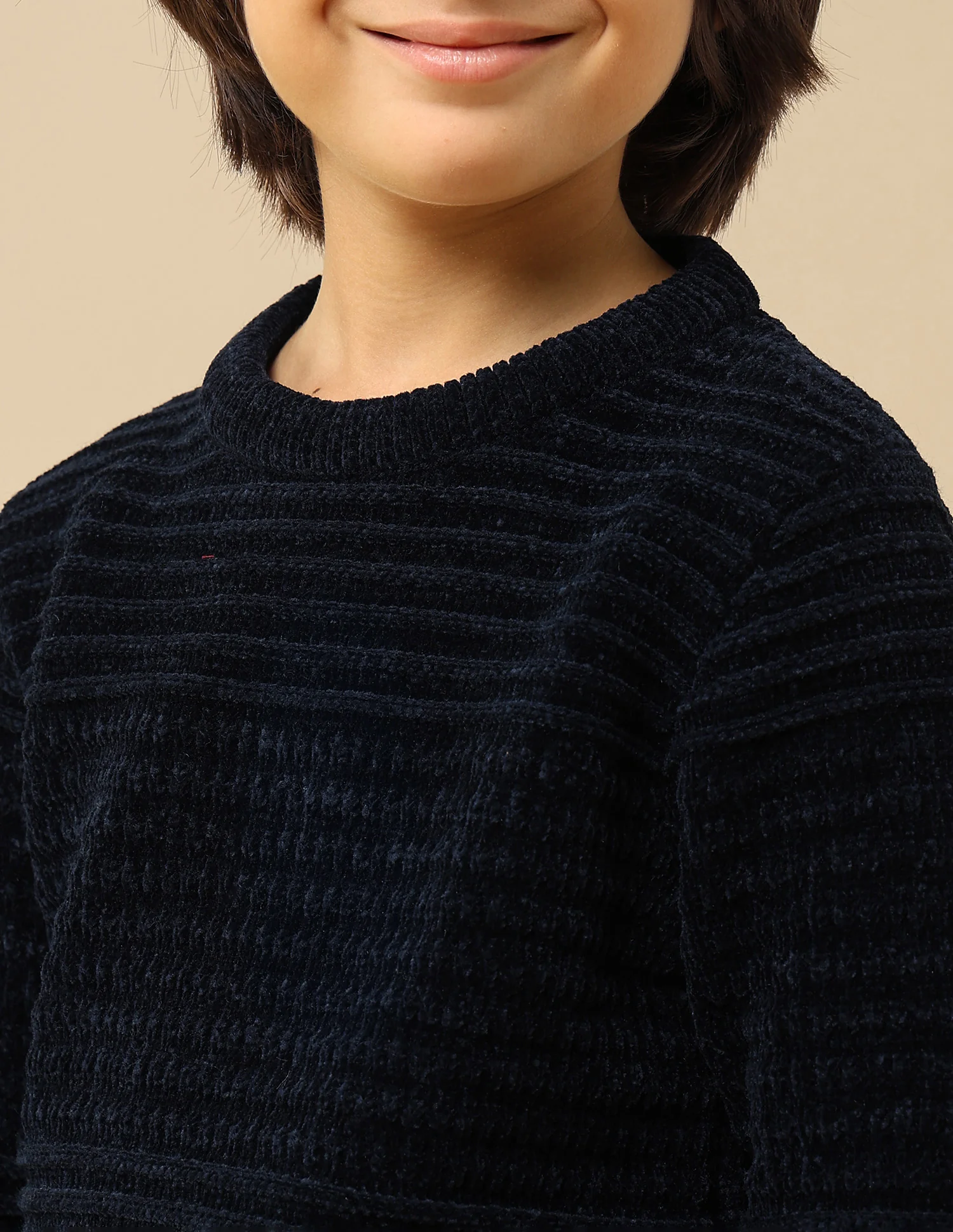 Boys Textured Mini Me Sweater - Image 6