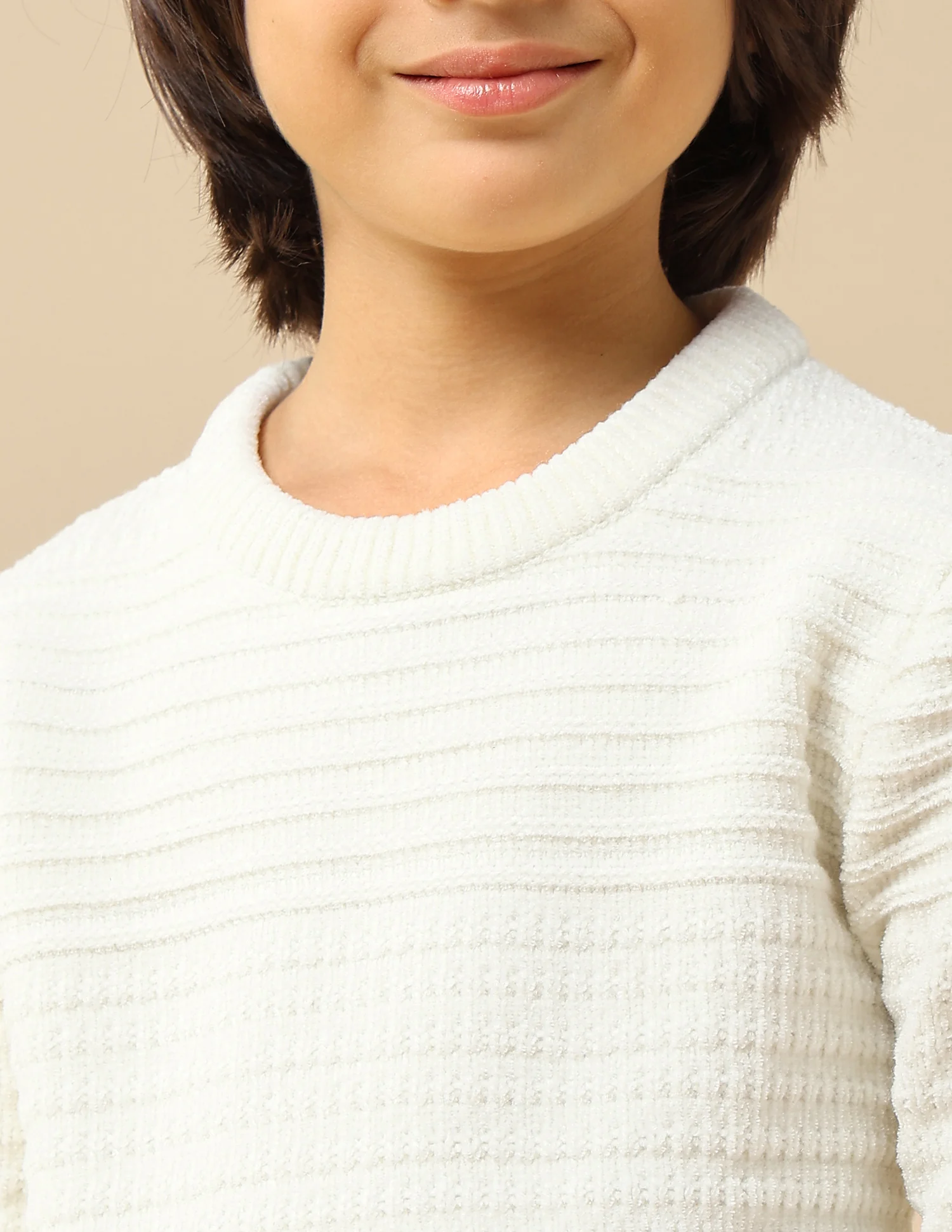 Boys Textured Mini Me Sweater - Image 6