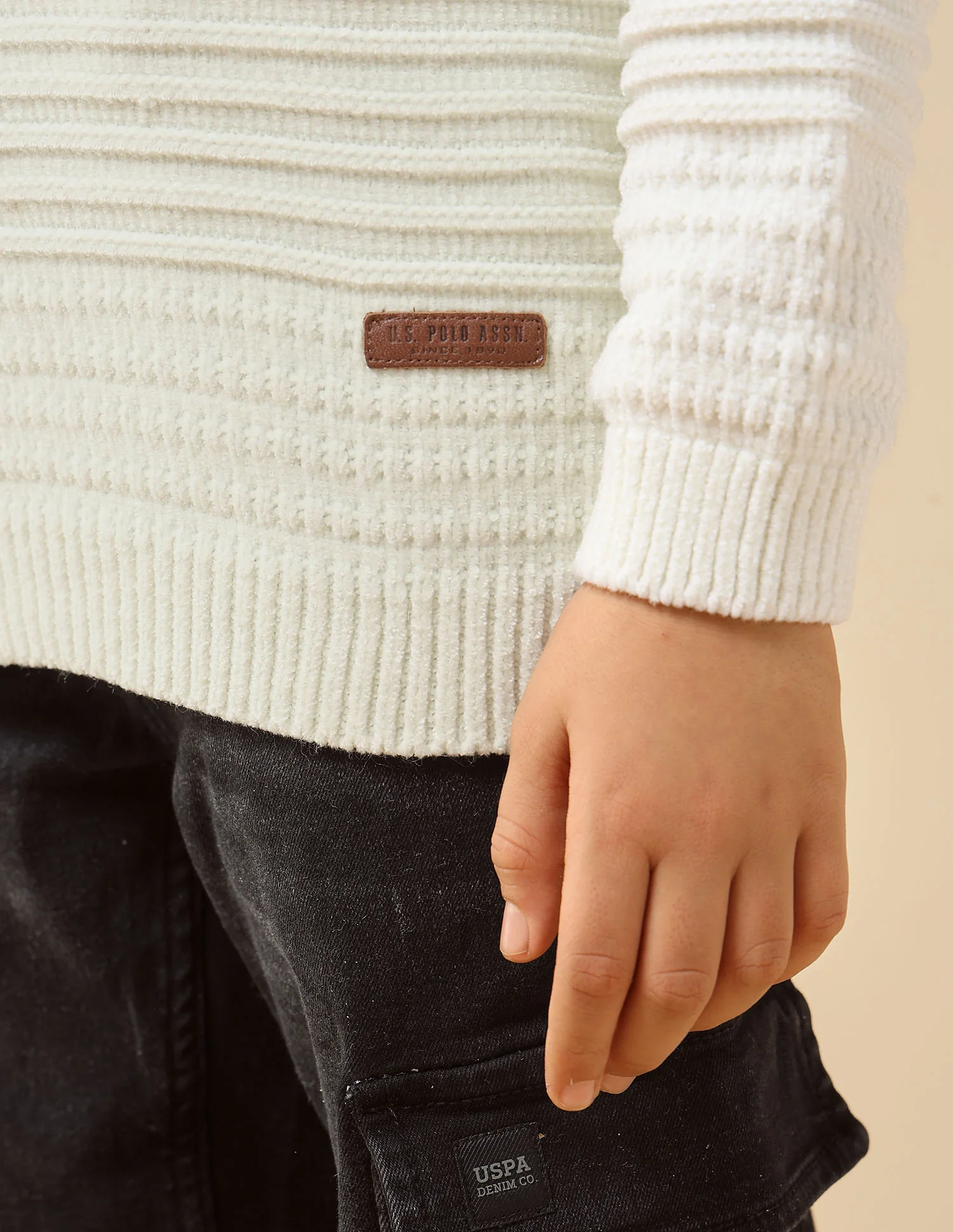 Boys Textured Mini Me Sweater - Image 7