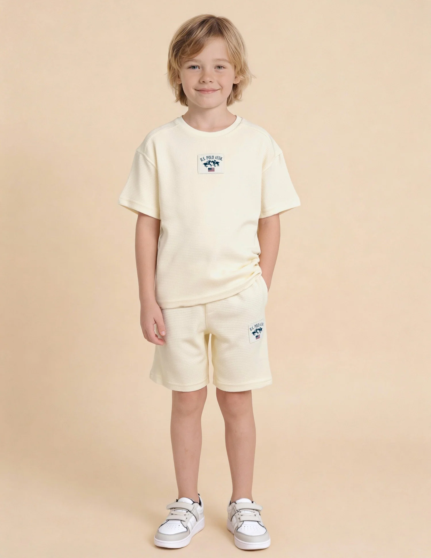 Boys Textured Oversized Fit T-Shirt - Image 3