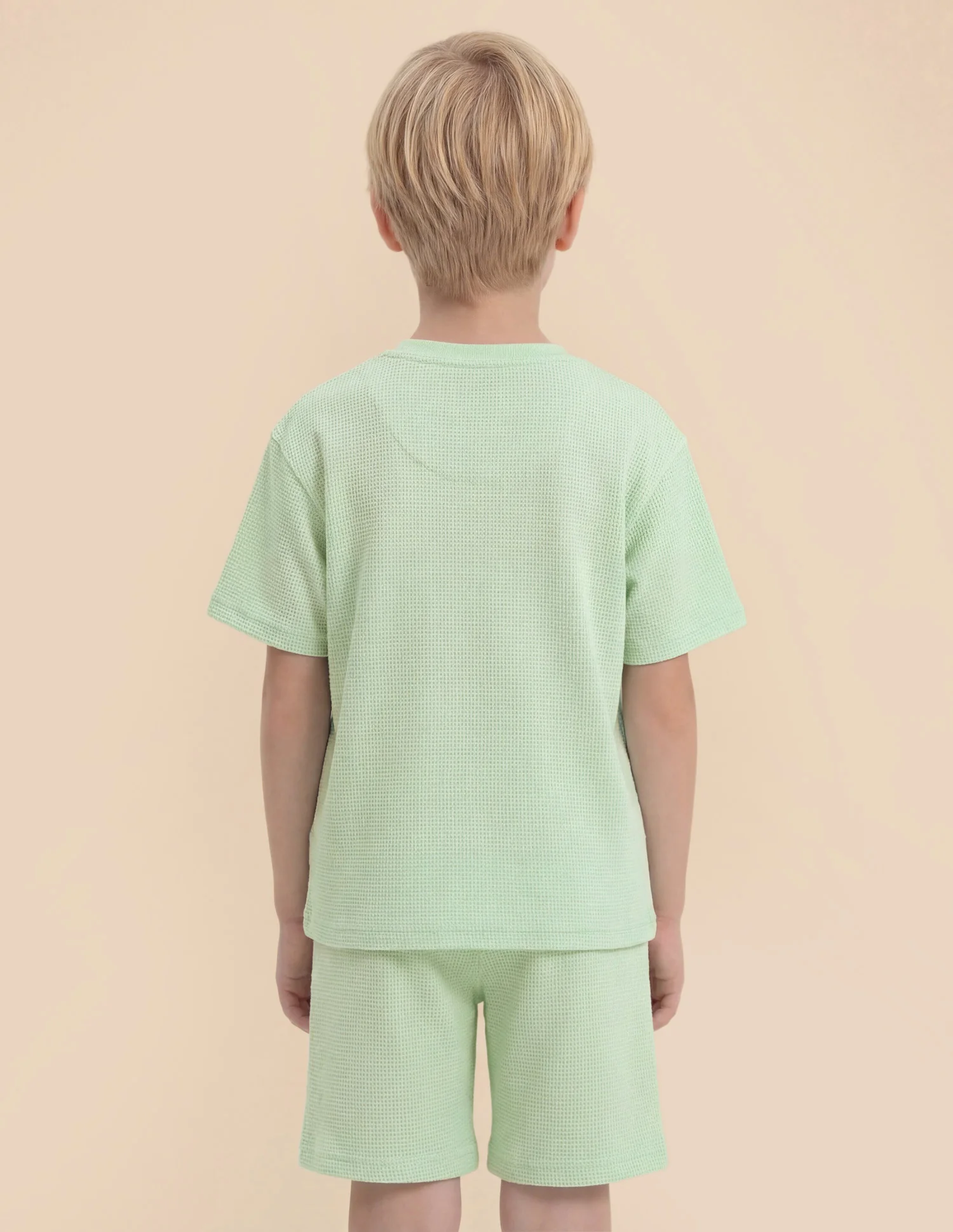 Boys Textured Oversized Fit T-Shirt - Image 5