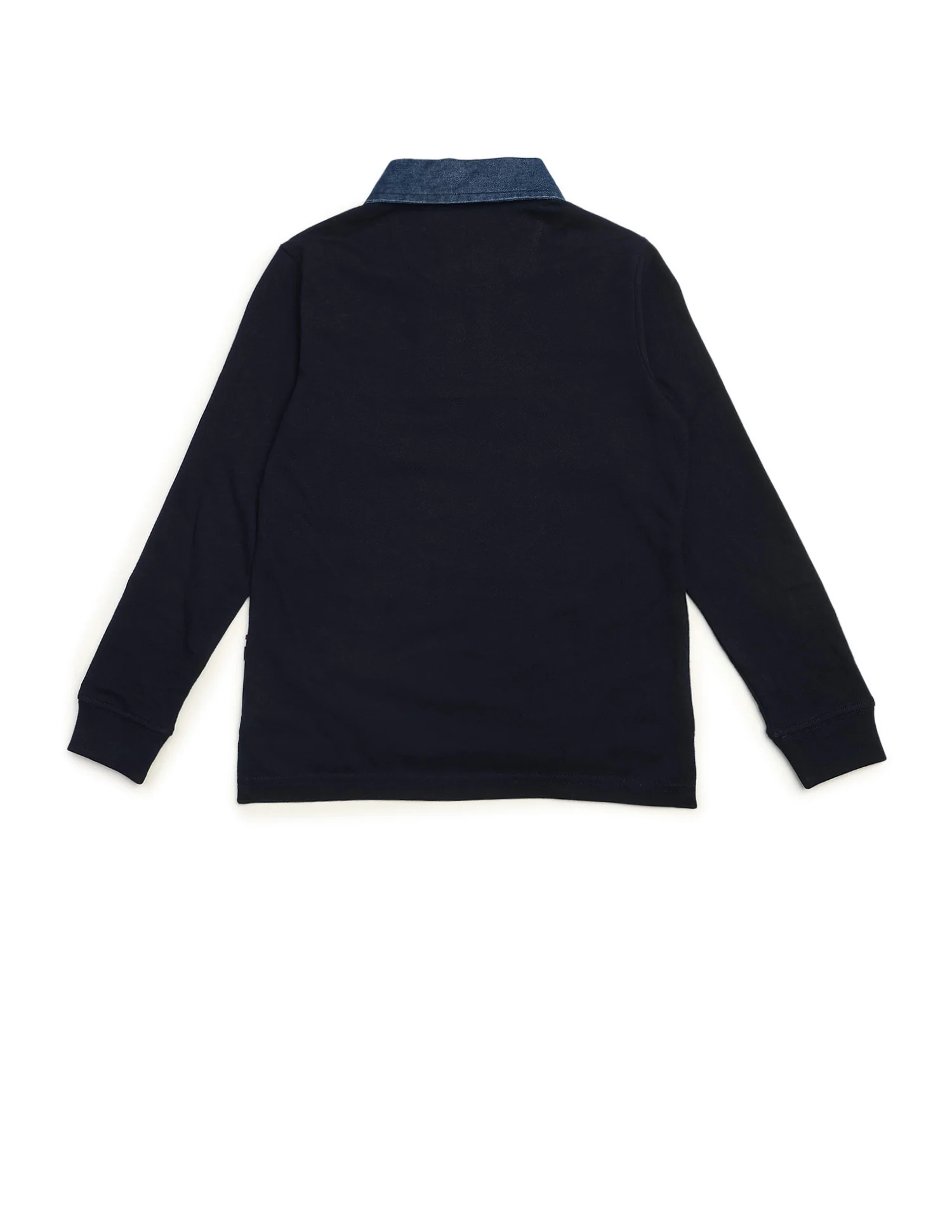 Boys Textured Pure Cotton Polo Shirt - Image 8