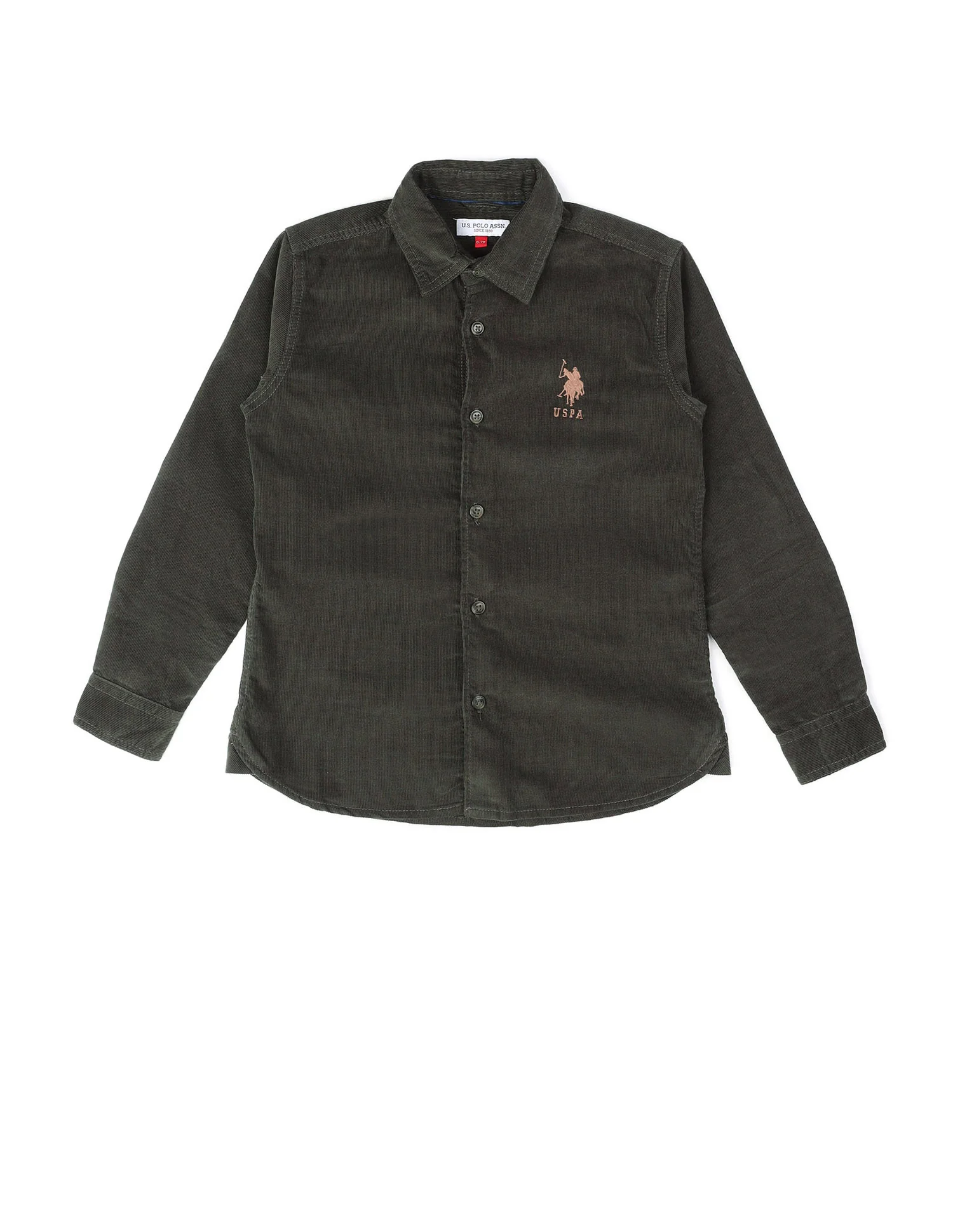 Boys Textured Pure Cotton Shirt - Image 7