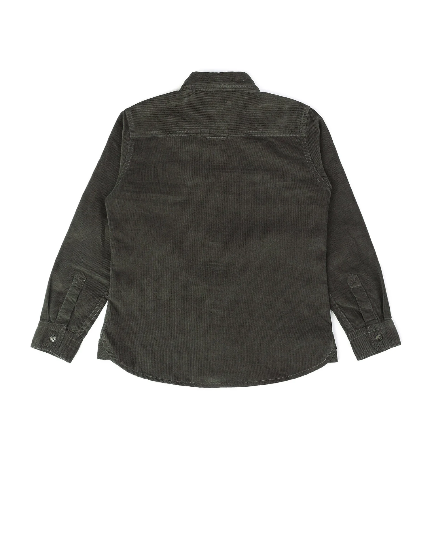 Boys Textured Pure Cotton Shirt - Image 8
