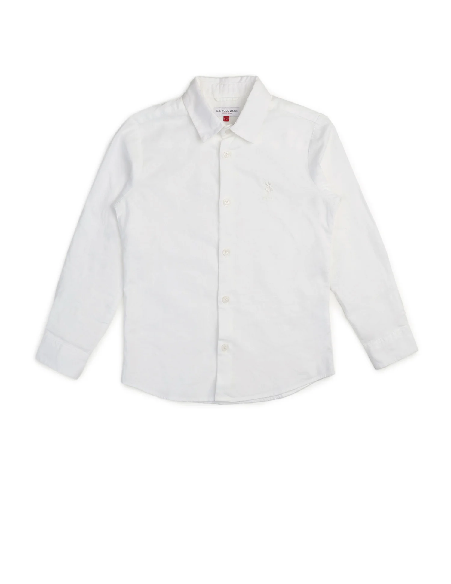 Boys Textured Pure Cotton Shirt - Image 7