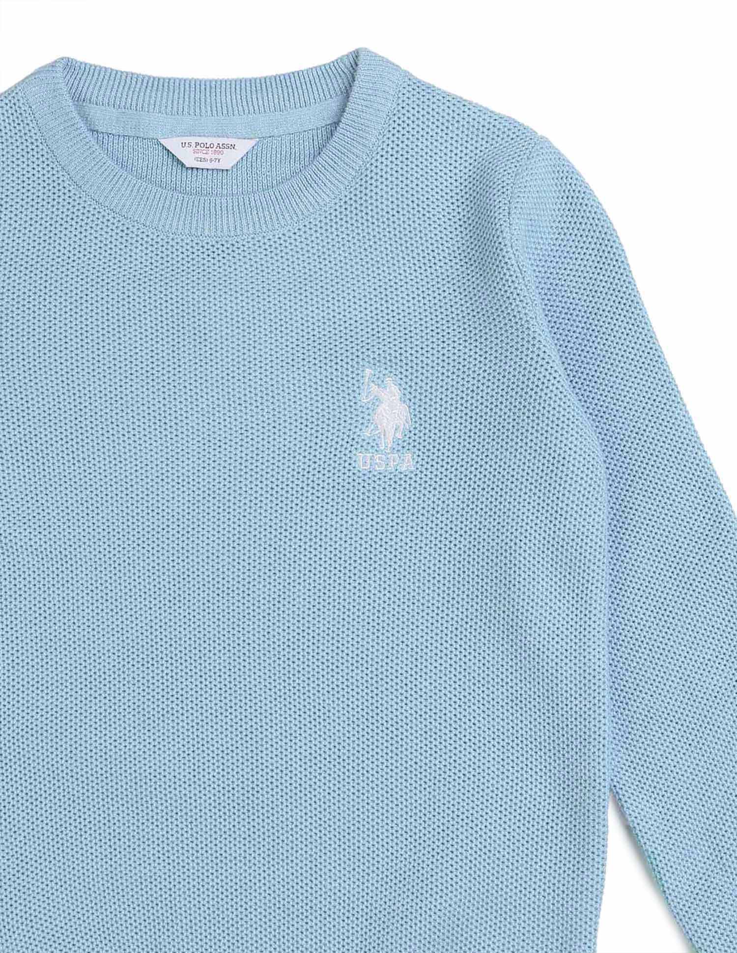 Boys Textured Regular Fit Sweater - Image 9