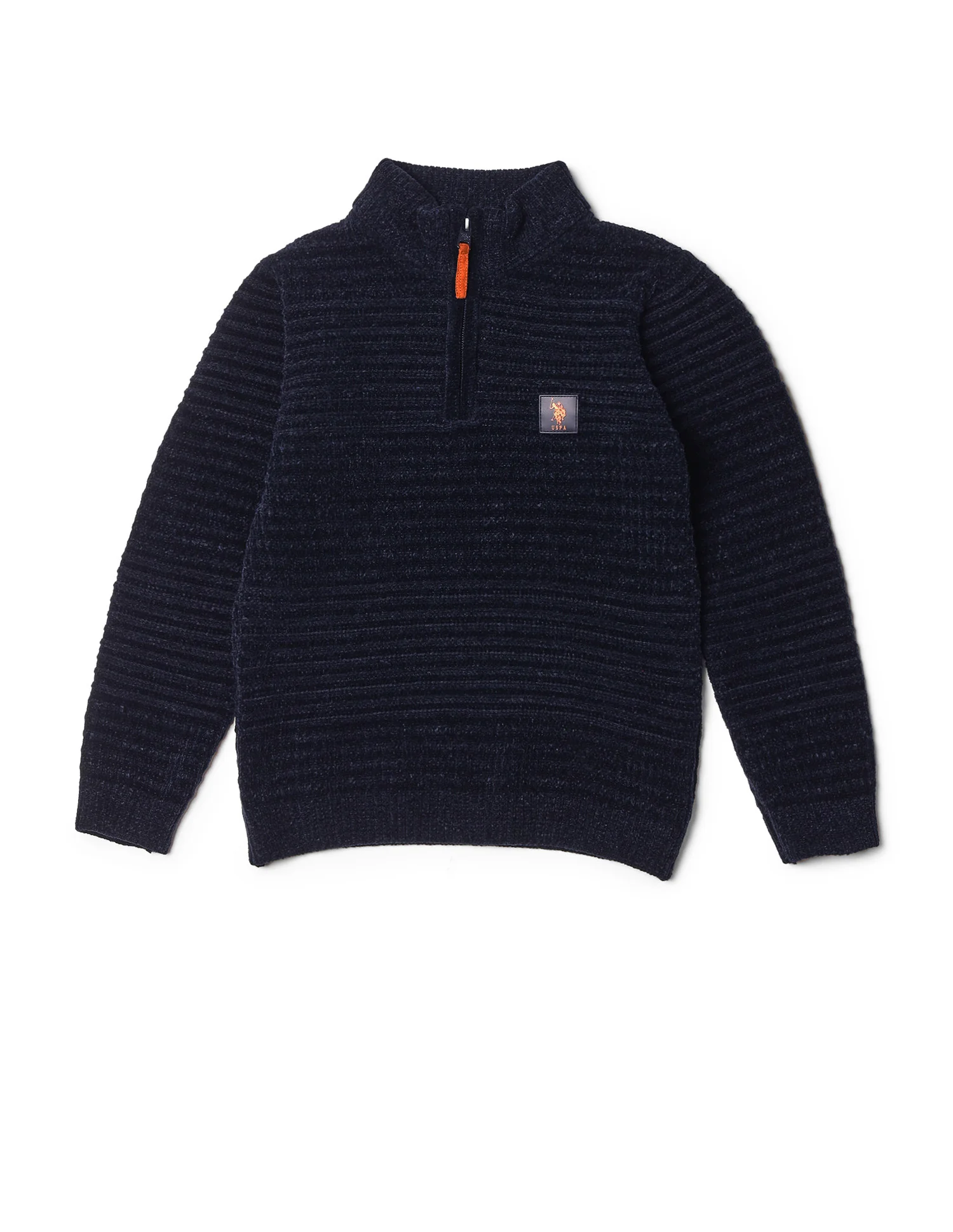 Boys Textured Regular Fit Sweater - Image 5