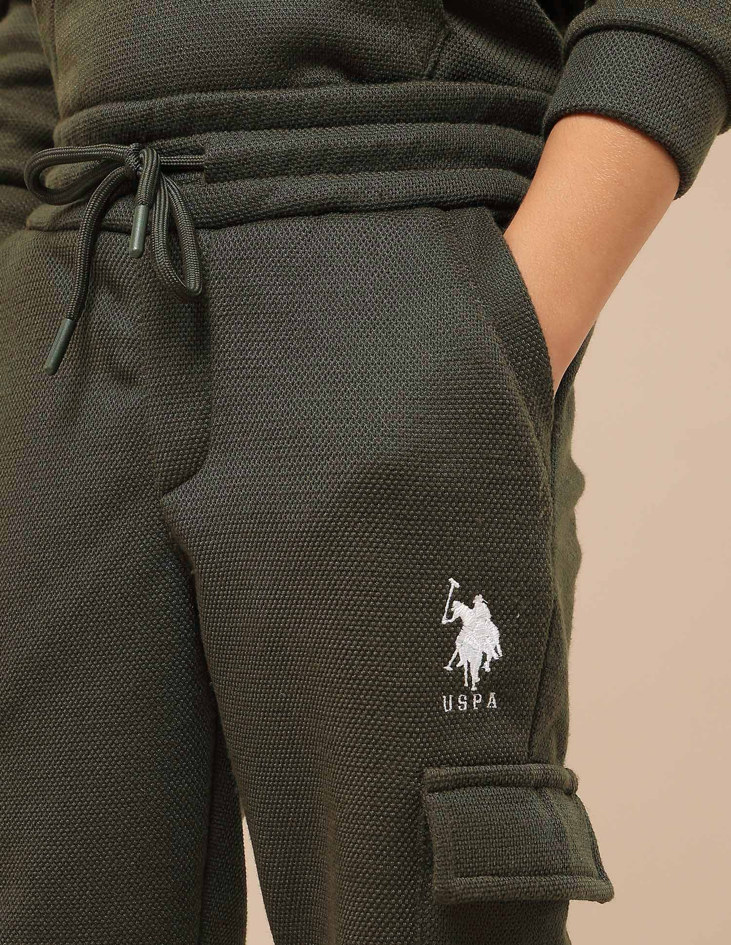 Boys Textured Regular Fit Track Pants - Image 7
