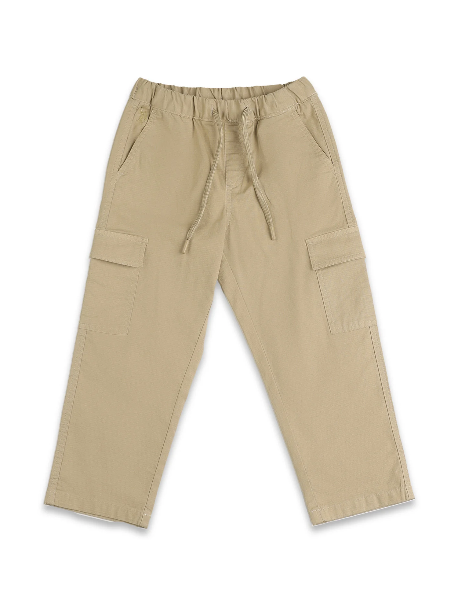 Boys Textured Relaxed Fit Cargos - Image 7