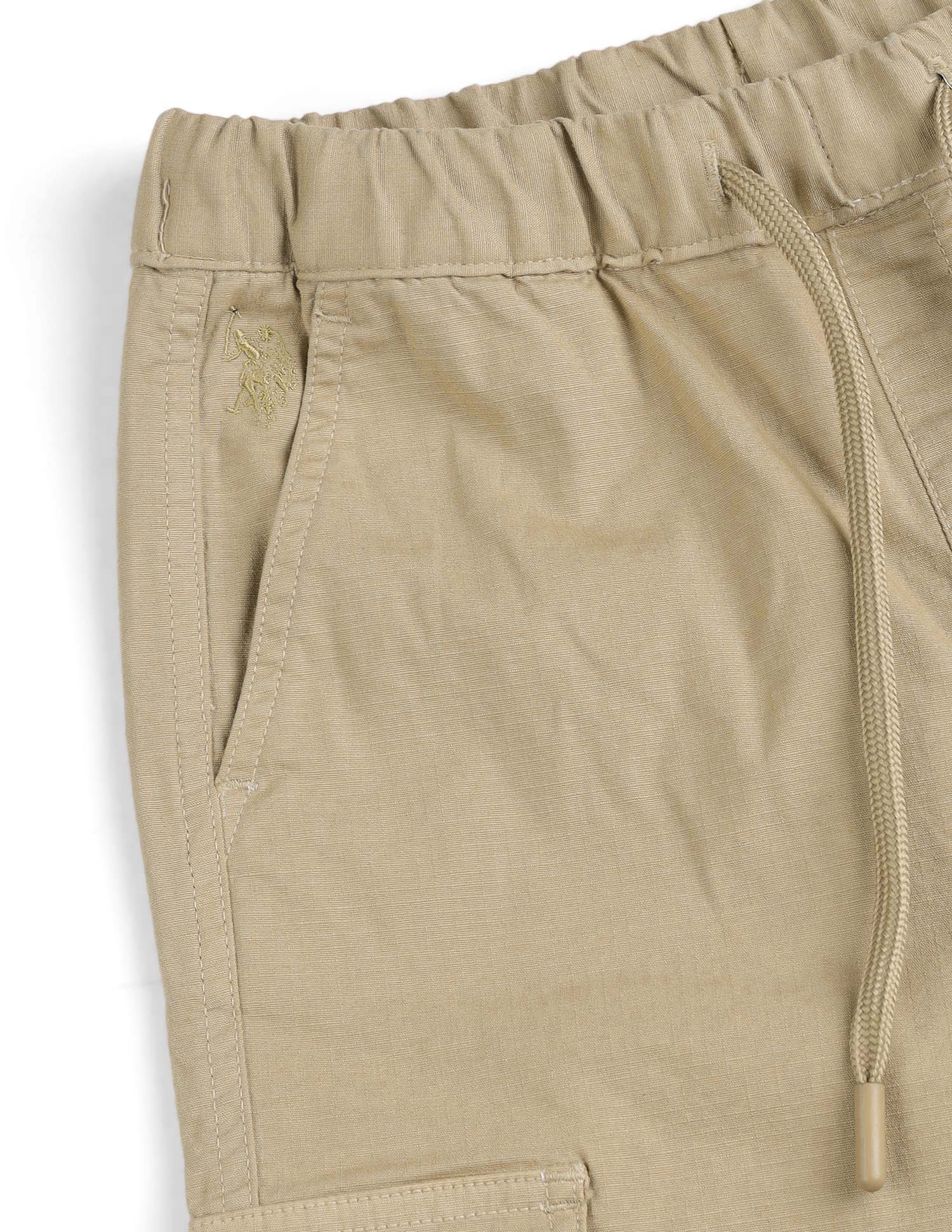 Boys Textured Relaxed Fit Cargos - Image 9